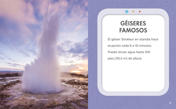 Los Geiseres Book - 9781608189434 - Explore Natural Wonders & Geothermal Phenomena for Travel Enthusiasts & Science Lovers