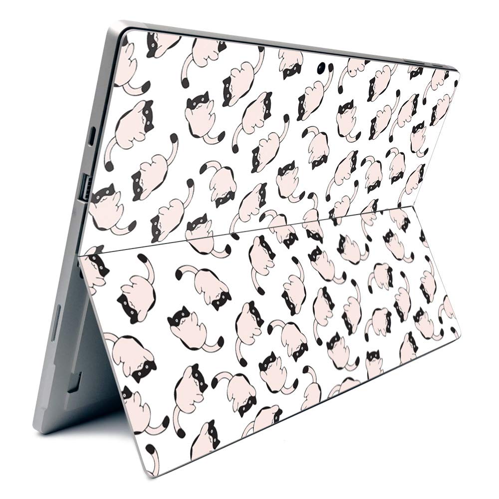 Premium Carbon Fiber Skin for Microsoft Surface Pro 7 - Durable Scratch Protection | Textured Matte Finish | Easy Install & Remove | Made in USA | Perfect for Work, Travel & School Use