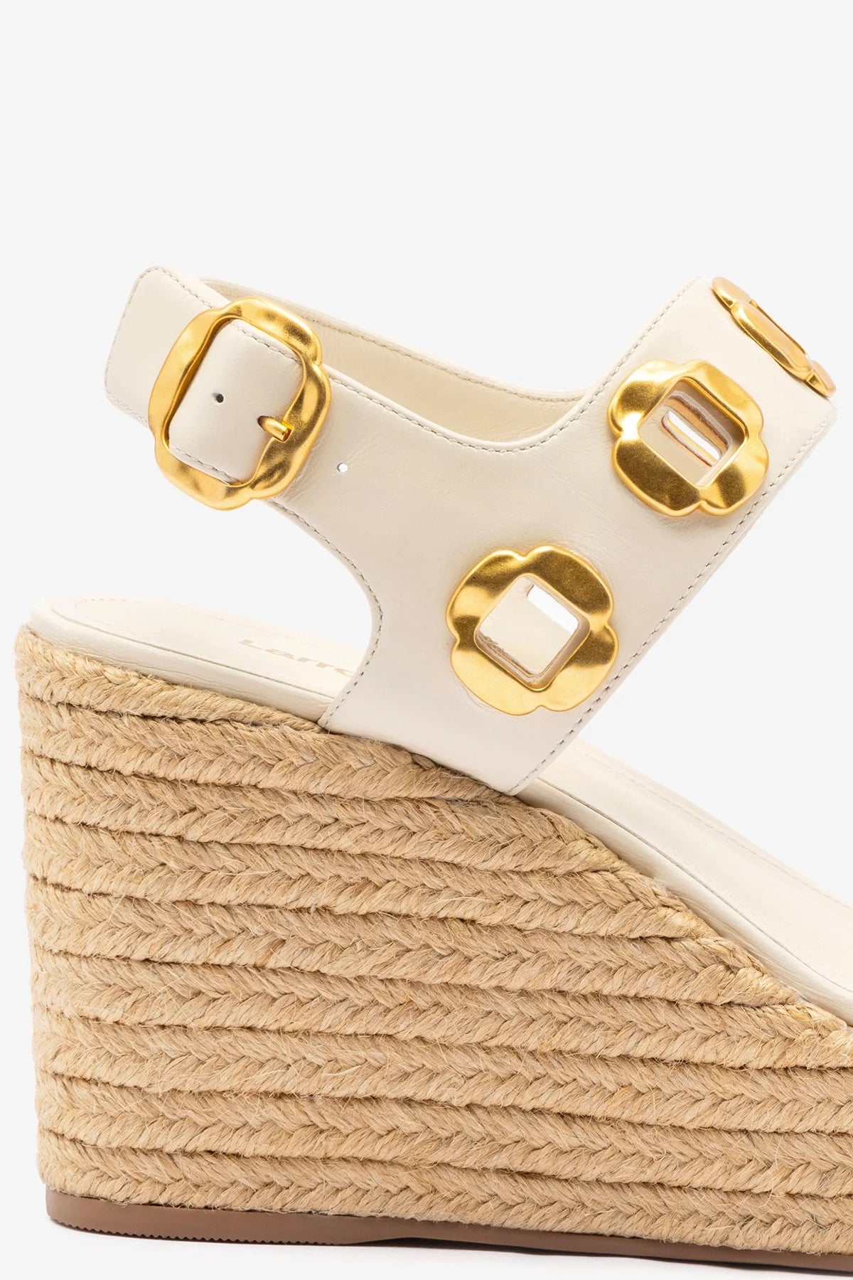Milan Ivory Leather Espadrilles - Women's Casual Summer Shoes for Beach, Vacation & Everyday Wear