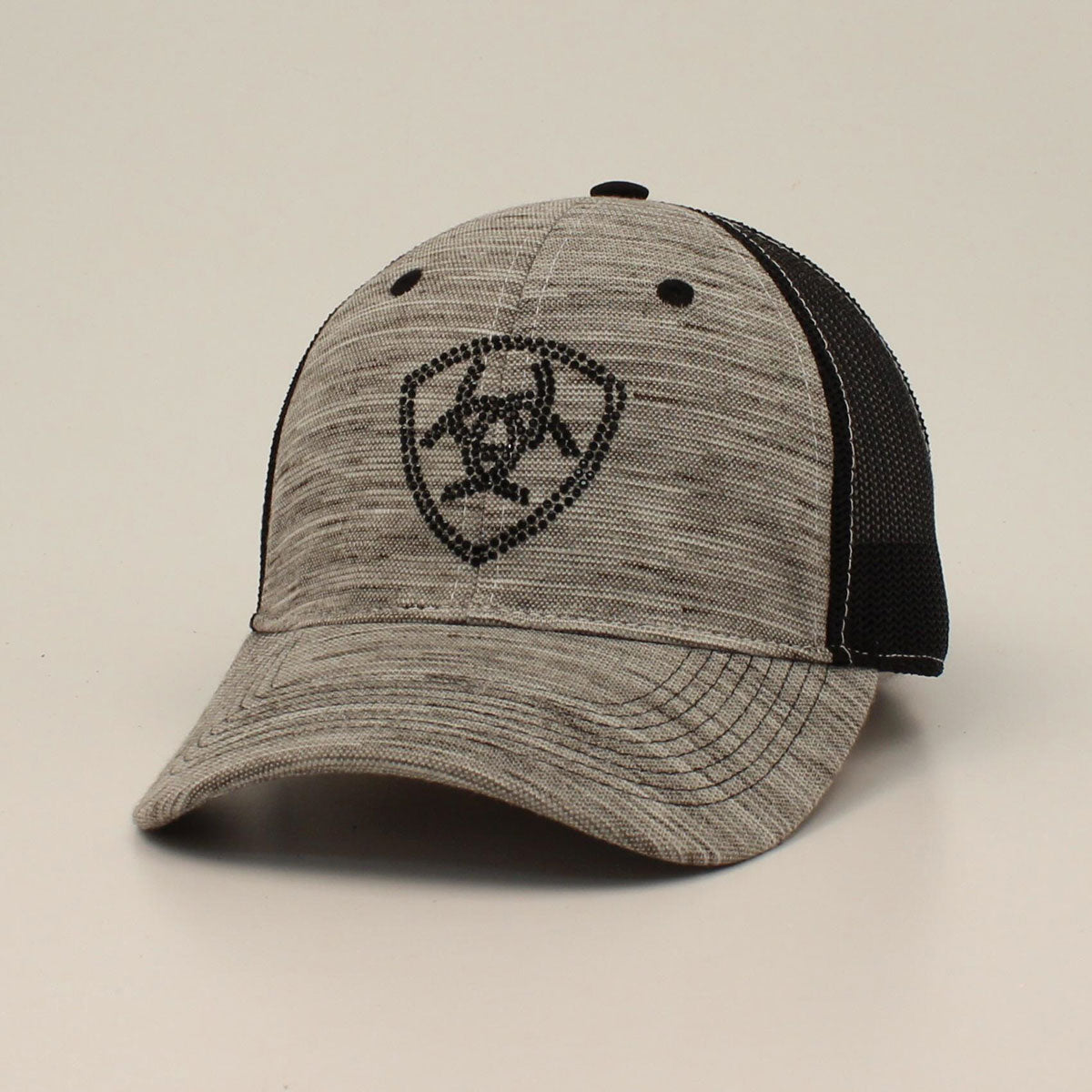 Ariat Women's Rhinestone Shield Embroidered Baseball Cap - Stylish Cowgirl Hat for Western Fashion & Outdoor Activities