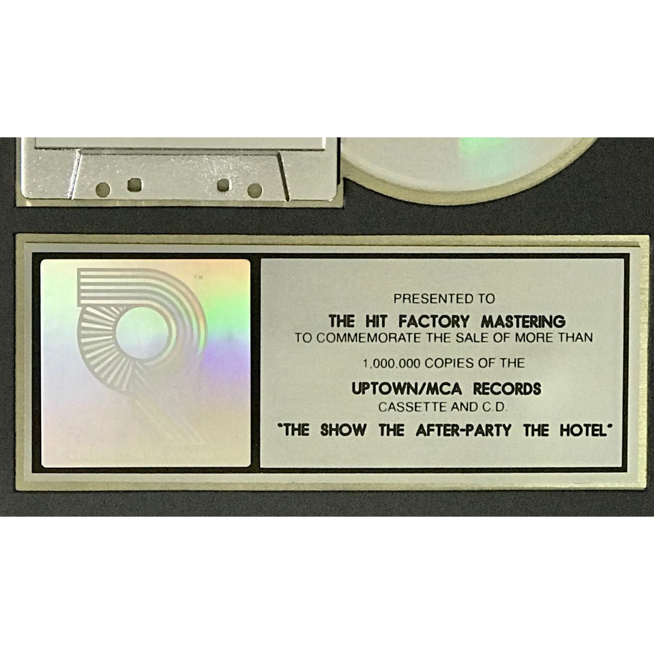 Jodeci The Show, The Afterparty, The Hotel RIAA Platinum Album Award - Classic R&B Music for Parties, Gifts & Collectors