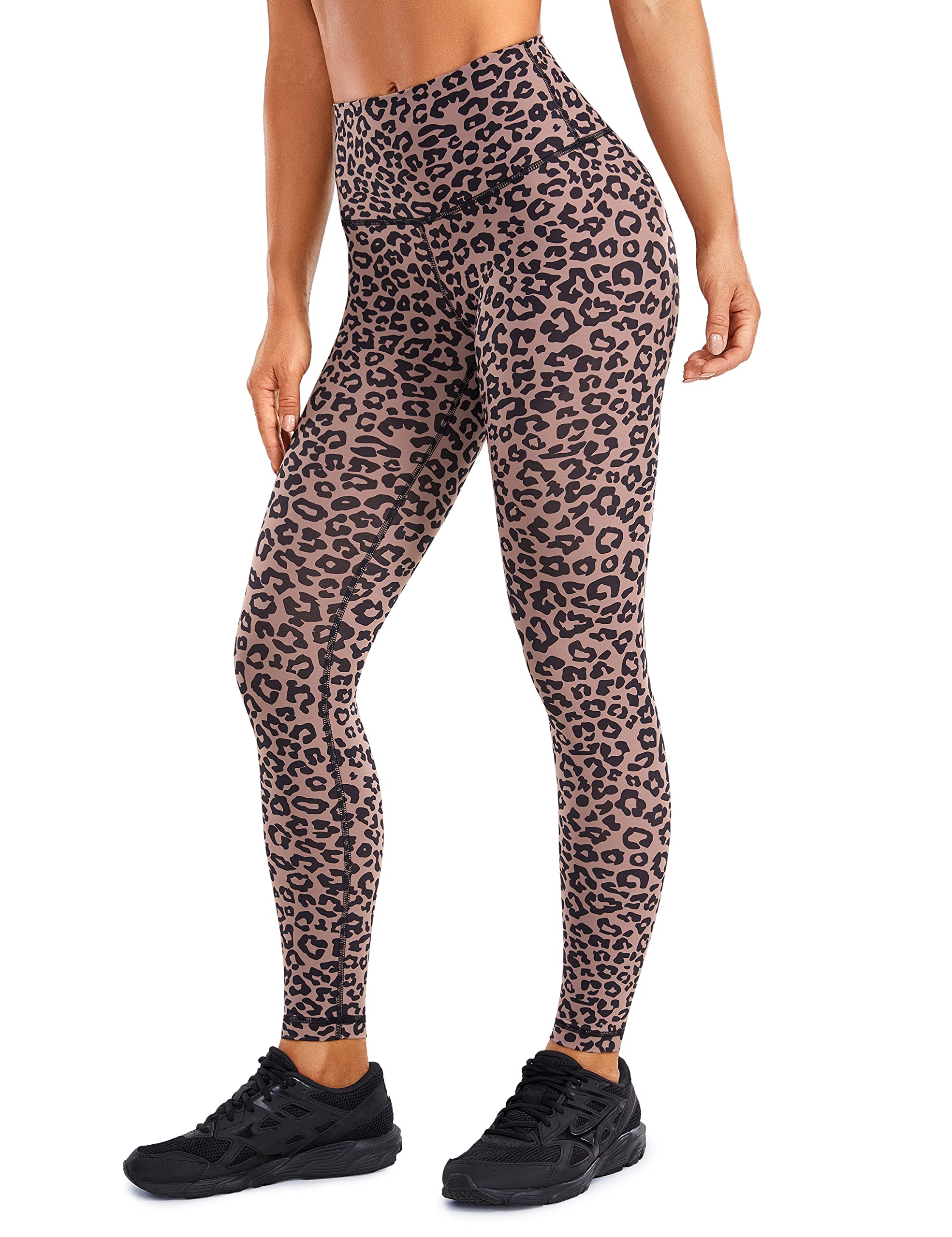 CRZ YOGA Women's High Waisted Compression Leggings - 25