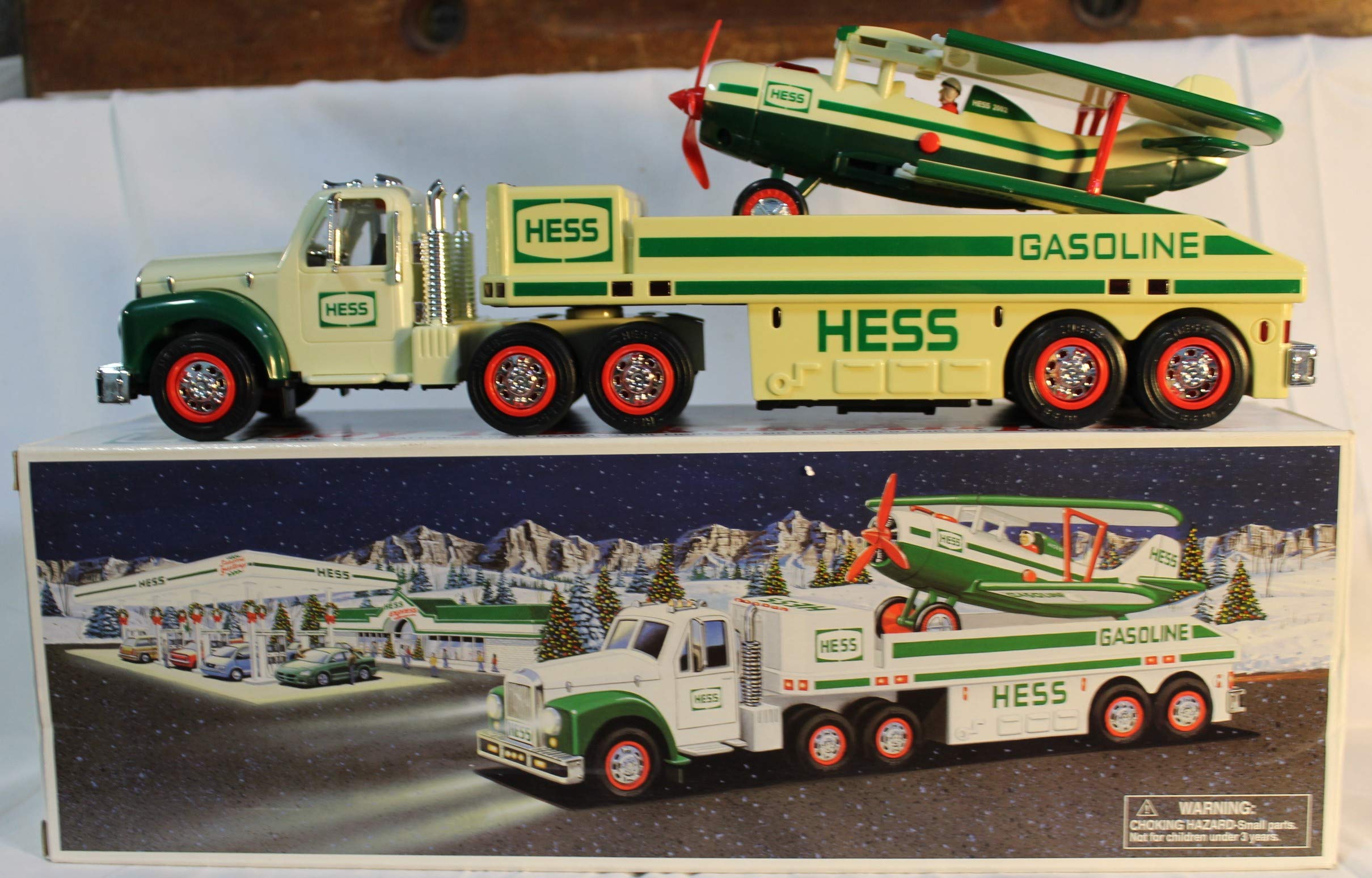 Hess Toy Truck and Airplane Set - 2002 Collector's Edition - Perfect for Kids Playtime and Holiday Gift Giving