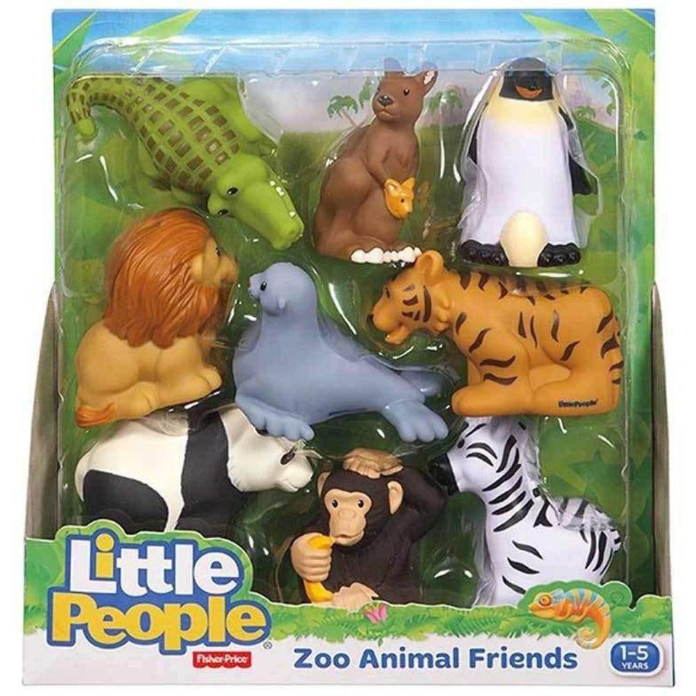 Fisher-Price Little People Zoo Animal Friends Playset - Toddler Educational Toys with 10+ Zoo Animals & Sounds - Perfect for Pretend Play, Learning & Gift for Kids Ages 1-5 Years