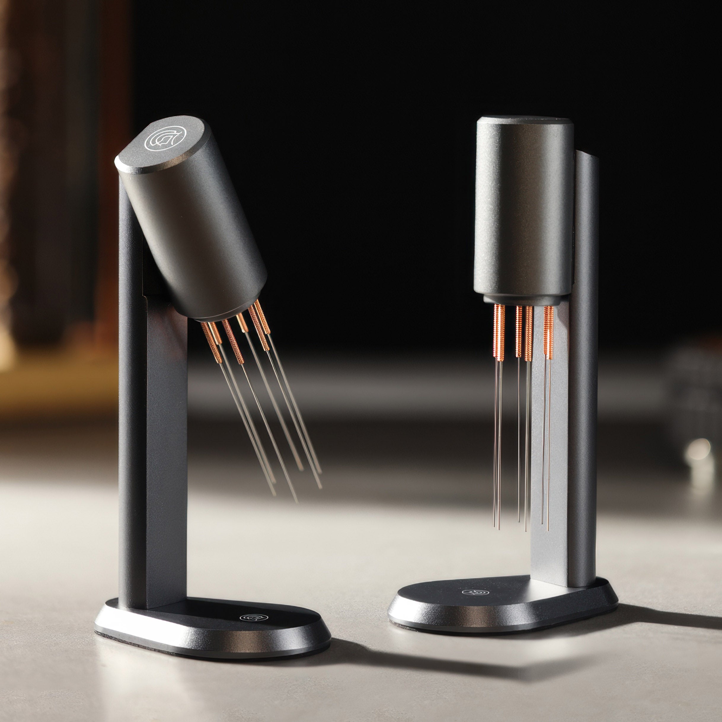 Premium WDT Tool for Espresso - Needle Distribution Tool with Magnetic Stand | Perfect for Baristas & Home Coffee Brewing