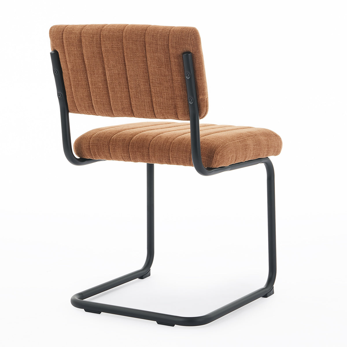 Premium Blake Fabric Dining Chair - Comfortable & Stylish Upholstered Seat for Kitchen, Dining Room, or Home Office - Modern Home Furniture with Durable Fabric & Sturdy Wooden Legs