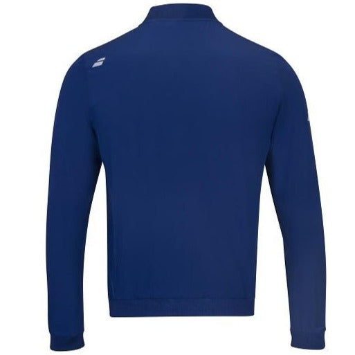 Babolat Men's Play Jacket - Lightweight Tennis Windbreaker with Moisture Wicking - Dark Blue - Perfect for Outdoor Sports & Casual Wear
