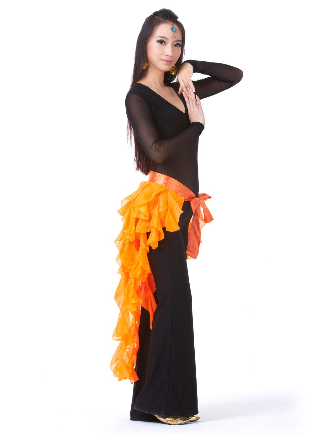 Premium Egyptian Style Belly Dance Hip Scarf with Tassels - Latin Dance Belt Skirt for Women | Perfect for Performances, Costume Parties & Dance Classes