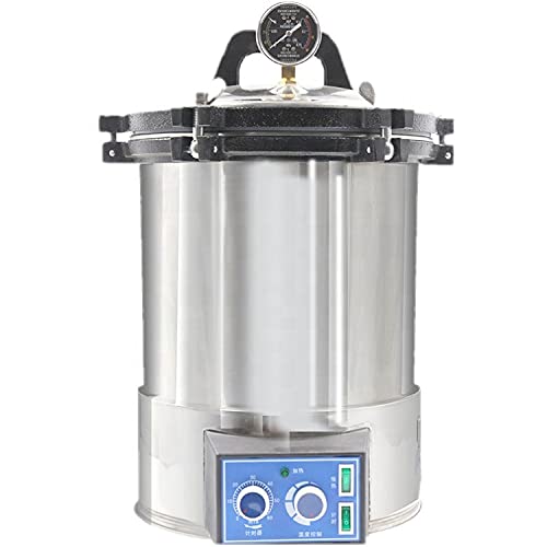18L/24L Electric Steam Sterilizer - Portable Autoclave Machine for Medical Tools, Tattoo Equipment & Baby Bottles | High Pressure Fast Sterilization for Home, Clinic & Salon Use