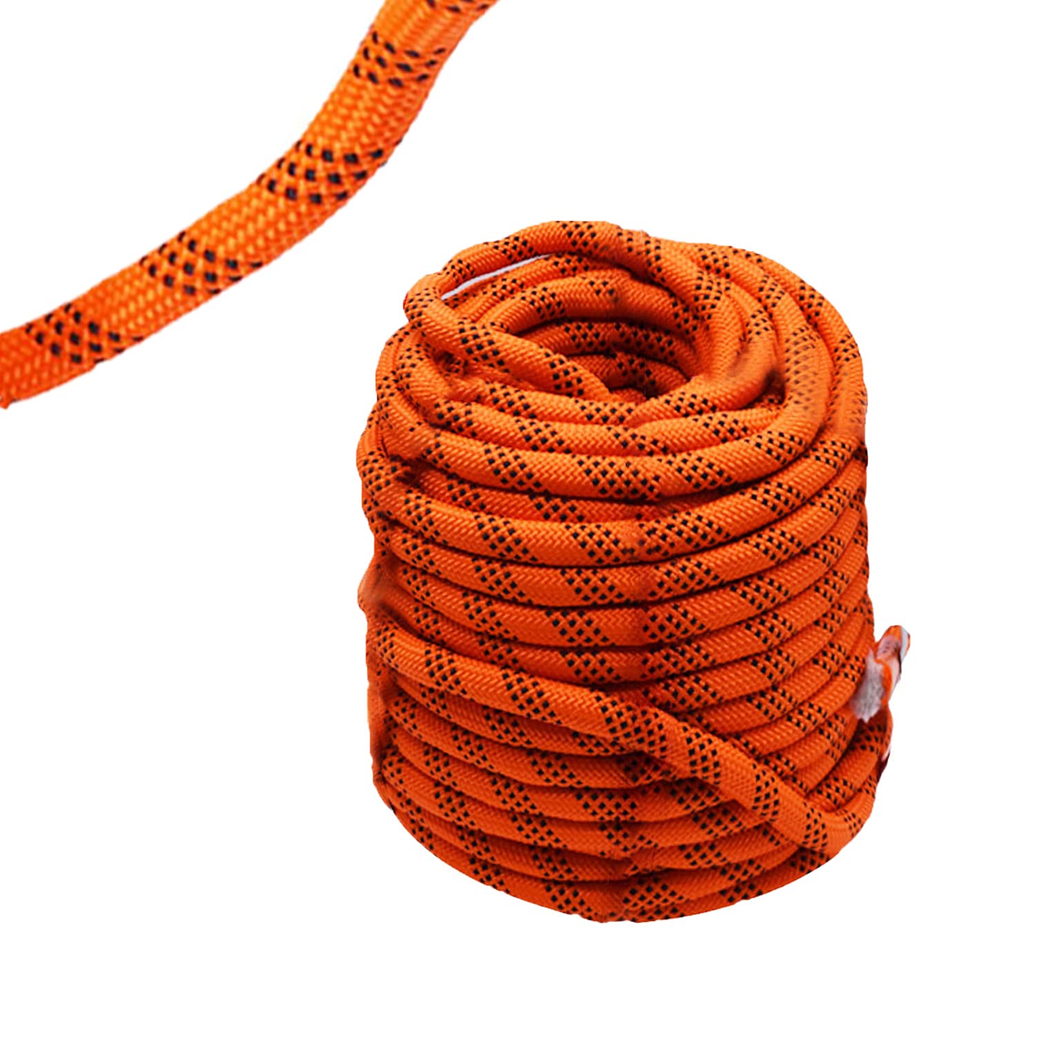 Mitoharet 1/2In x 100FT Double Braid Polyester Rope - High Strength 10,000LB Breaking Capacity - Heavy Duty Pulling Rope for Arborist Work, Tree Rigging, Sailing, Marine & Outdoor Activities