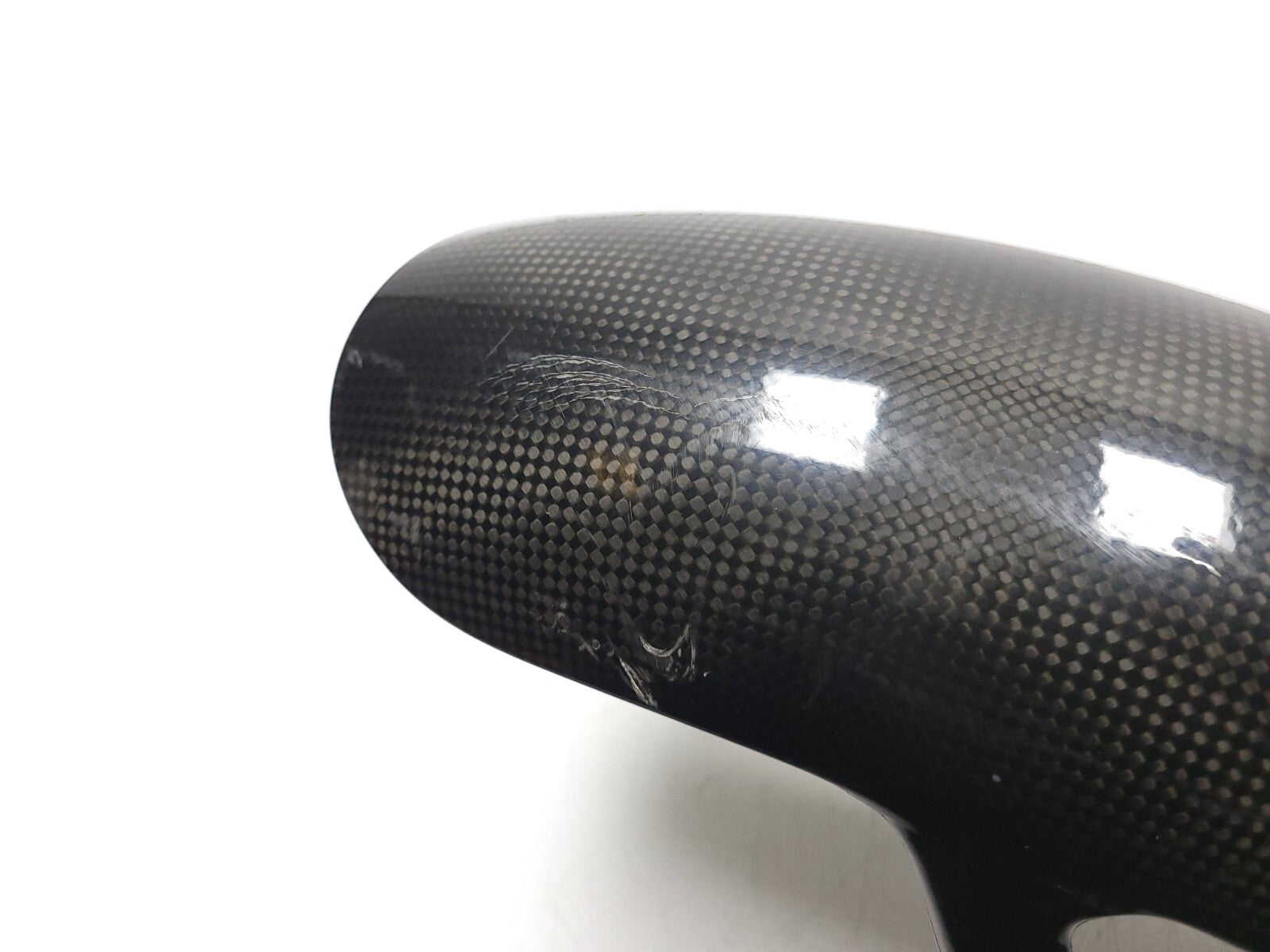 Genuine Ducati Monster M600 M620 Carbon Fiber Front Fender OEM Replacement - Perfect for Motorcycle Upgrades & Racing Performance