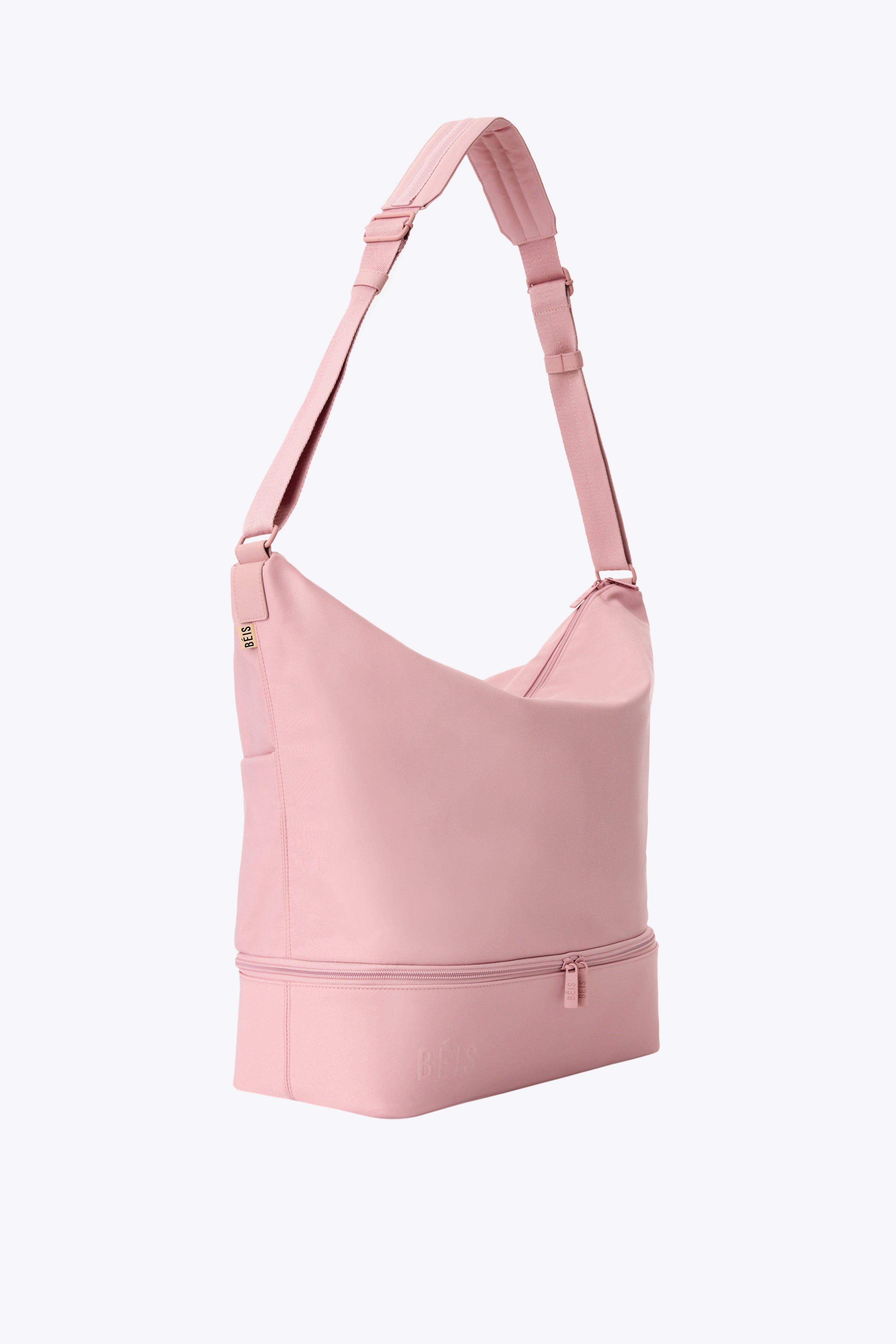 The Crescent Weekender Bag in Atlas Pink - Stylish & Spacious Travel Duffel for Women, Perfect for Weekend Getaways, Gym & Overnight Trips