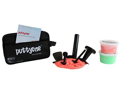 TheraPutty Hand Therapy Putty Set - 5 Therapy Tools & 2 x 1 lb Exercise Putty (Medium Resistance - Red & Green) for Hand Rehabilitation, Grip Strength & Arthritis Relief - Ideal for Physical Therapy, Occupational Therapy & Home Recovery