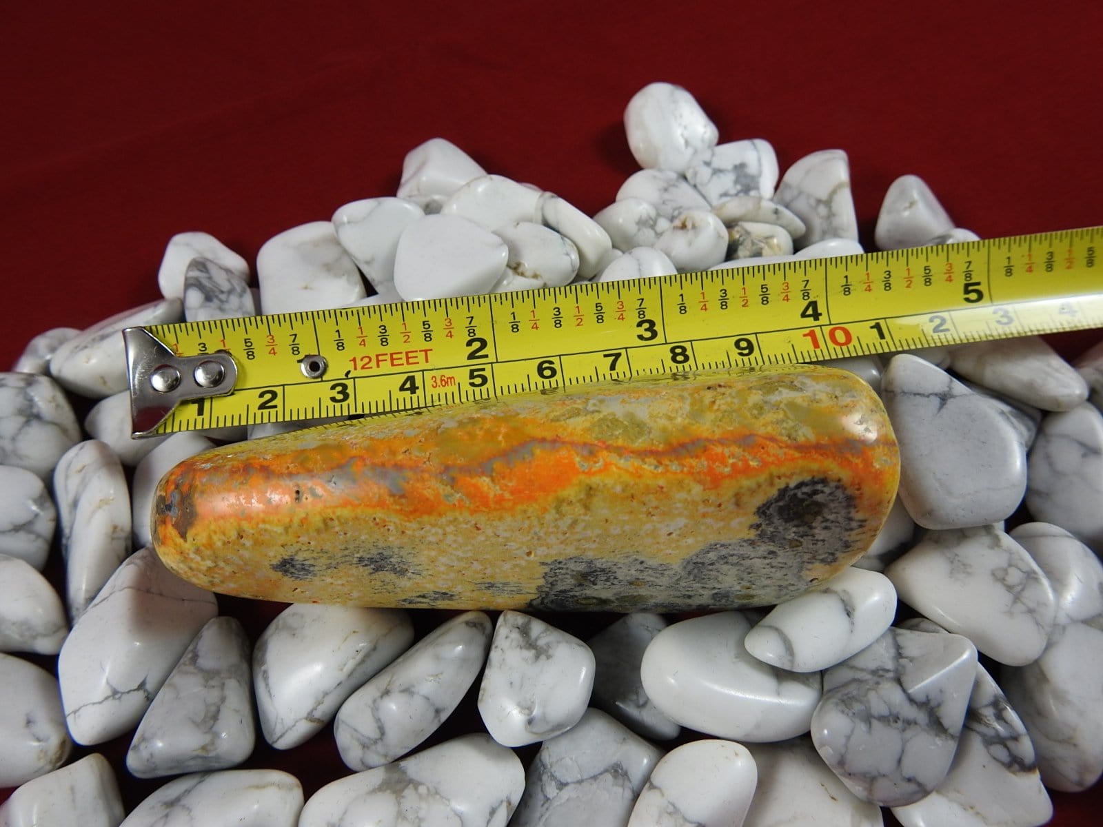 Natural Bumblebee Jasper Free Form Stone - Healing Crystal for Meditation, Yoga & Home Decor | Unique Handcrafted Gemstone for Spiritual Energy & Positive Vibes