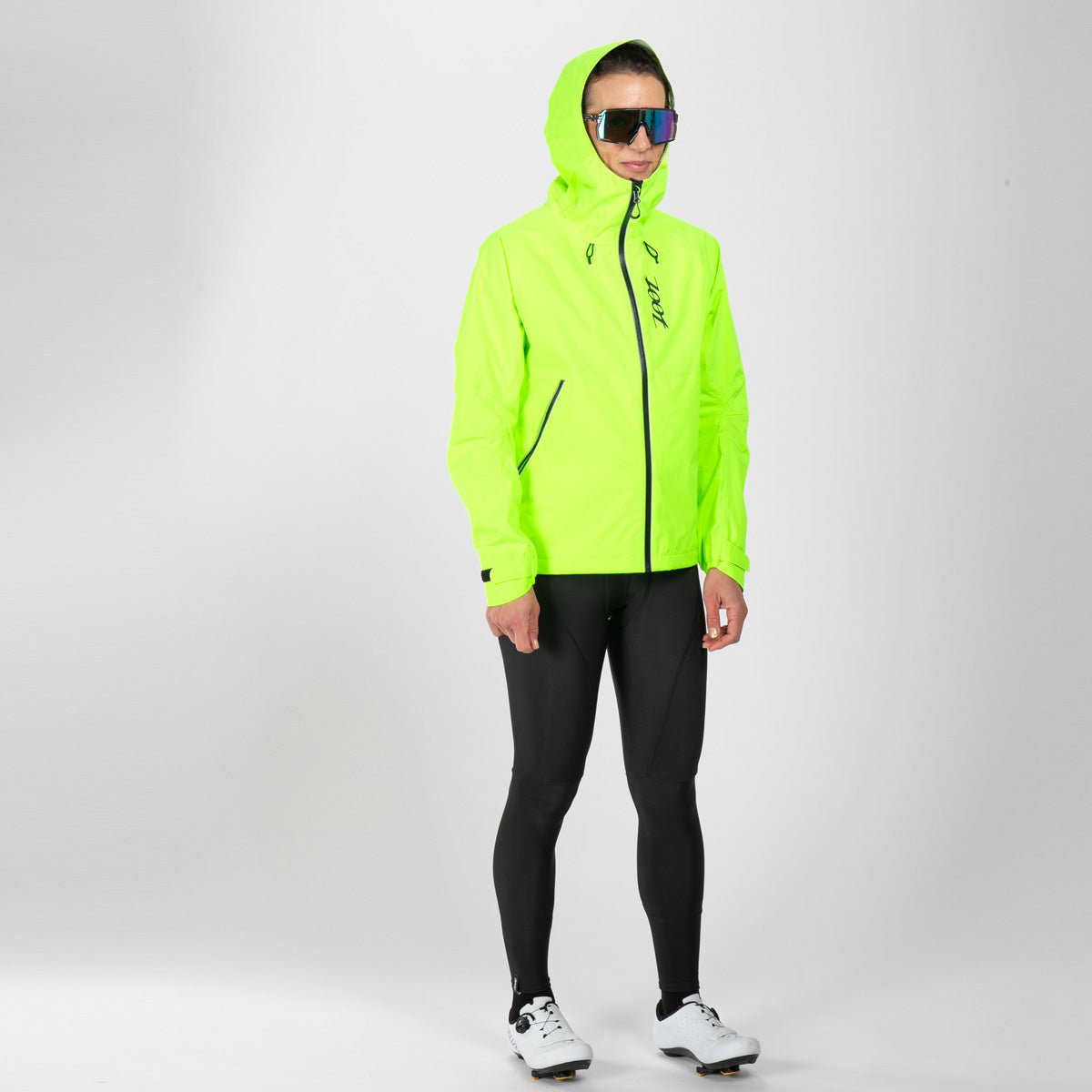 Women's Elite FlashJacket - High Visibility Safety Yellow Windbreaker for Running, Cycling & Outdoor Activities