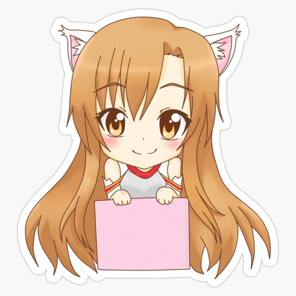 Leyland Designs Sweet Asuna Yuuki Vinyl Sticker - Durable 5