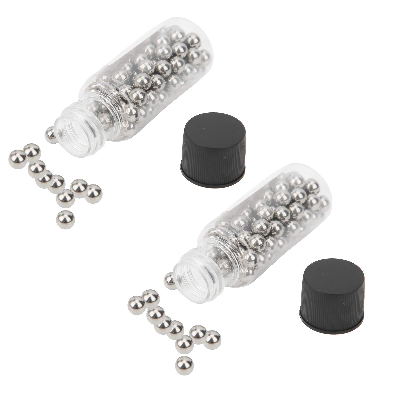 BORDSTRACT 200 Pcs Stainless Steel Paint Mixing Balls - G1000 0.2in Agitator Balls for Paint Mixing, Keeping Paint Fresh & Reactivating Old Paint - Perfect for Artists, DIY Projects & Home Improvement