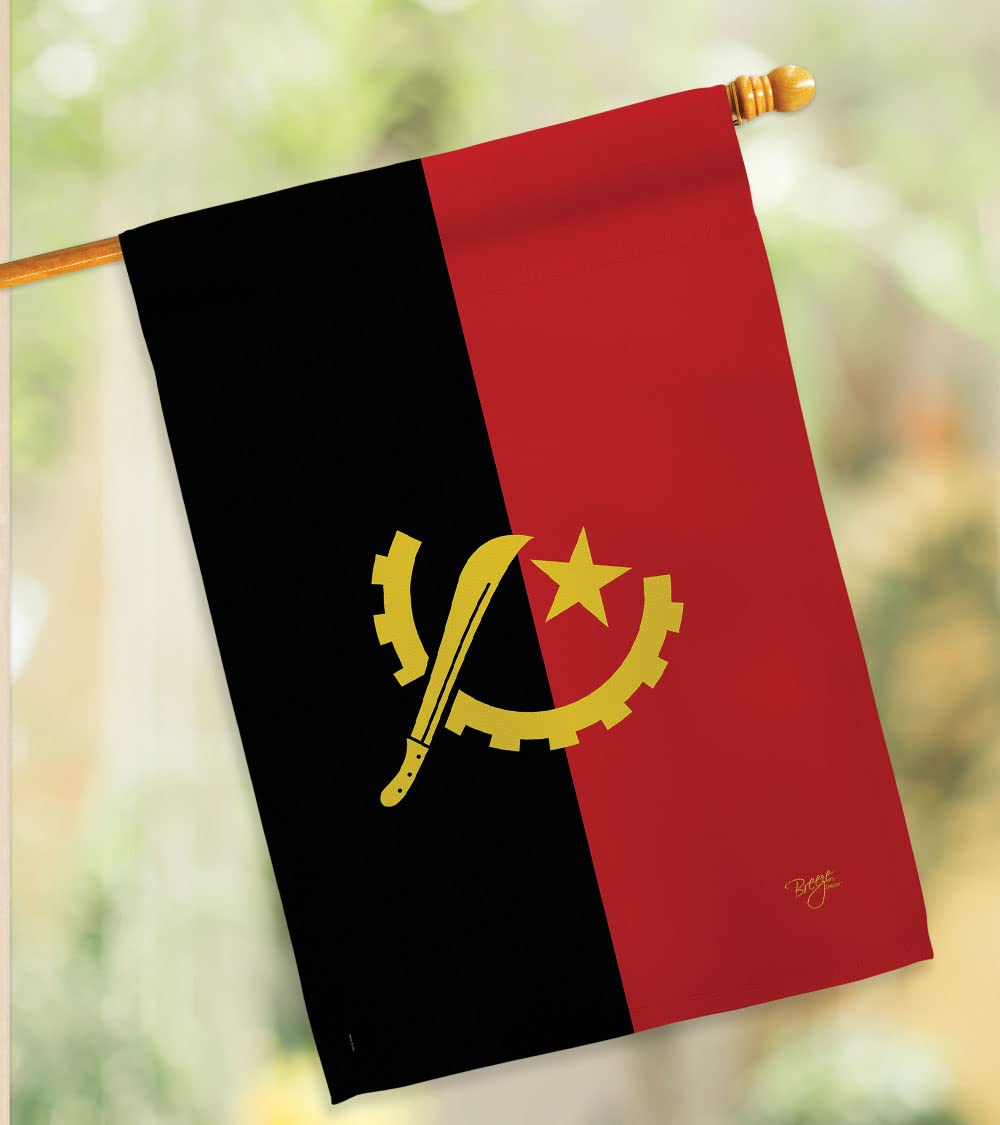 Angola National Flag Set 28x40