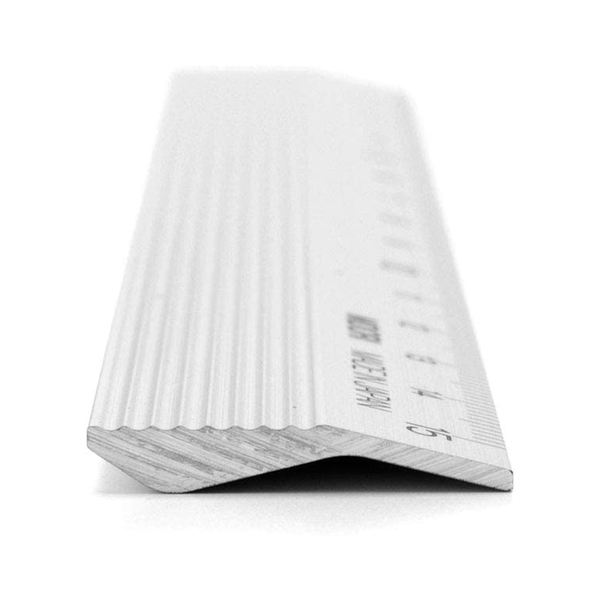 Premium 15cm Aluminum Ruler - Midori DESIGNPHIL - Lightweight & Durable Metal Straight Edge for School, Office, Crafting & DIY Projects
