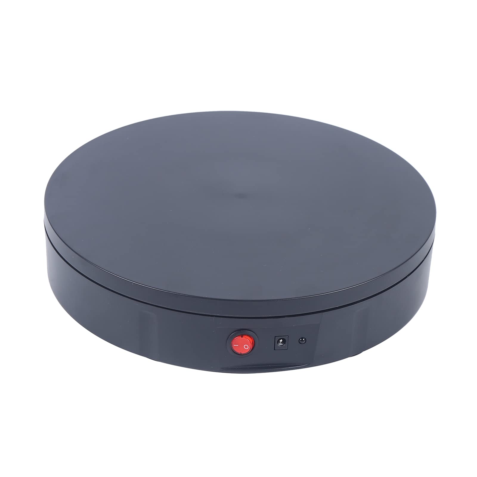 220 Lb Electric Rotating Turntable Display Stand - 360° Motorized Stage for Jewelry, Toys & Shoes Showcase (11.8 Inch Diameter) | Perfect for Retail Displays, Trade Shows & Home Decor Presentations