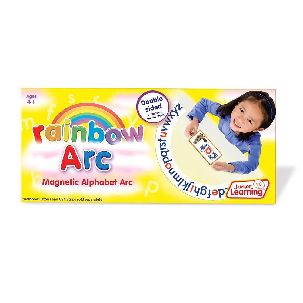 Junior Learning Alphabet Arc - Educational Phonics Games for Kids, Letter Recognition & Spelling Activities - Perfect for Classroom & Homeschool Learning