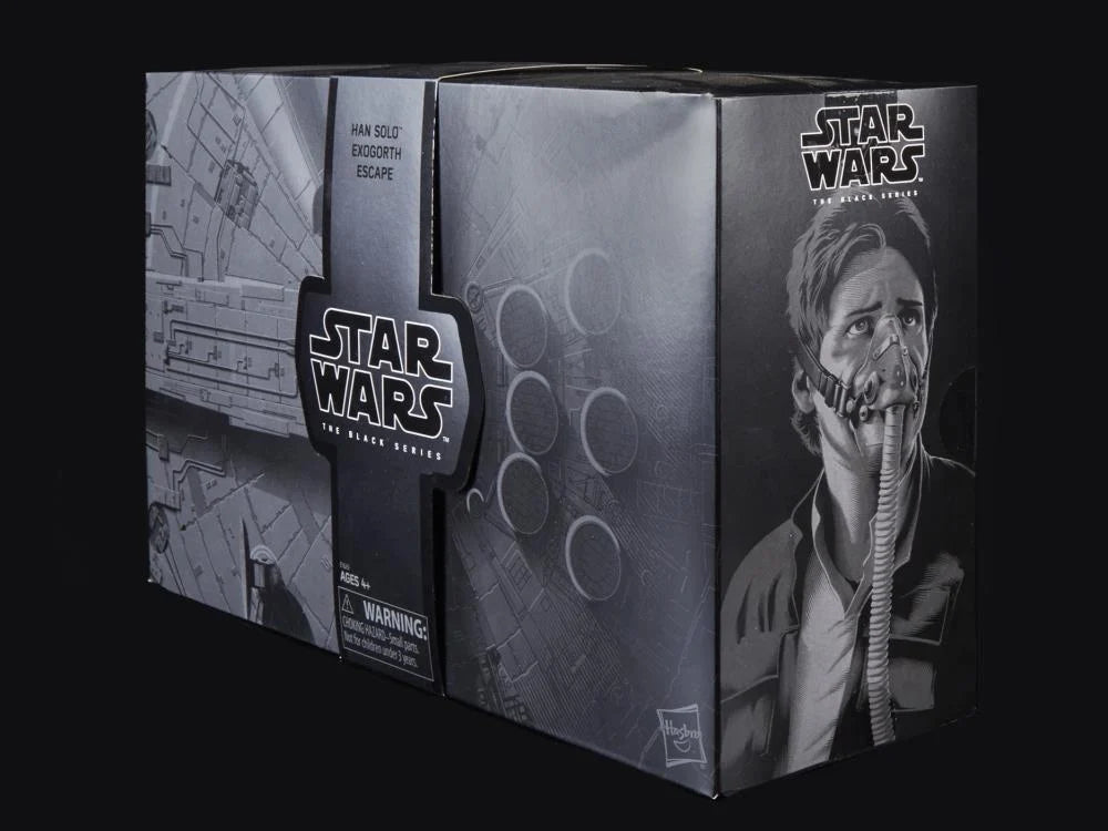 Star Wars The Black Series Han Solo Exogorth Escape Action Figure - Empire Strikes Back SDCC 2018 Exclusive Collectible Toy for Display & Gift Giving