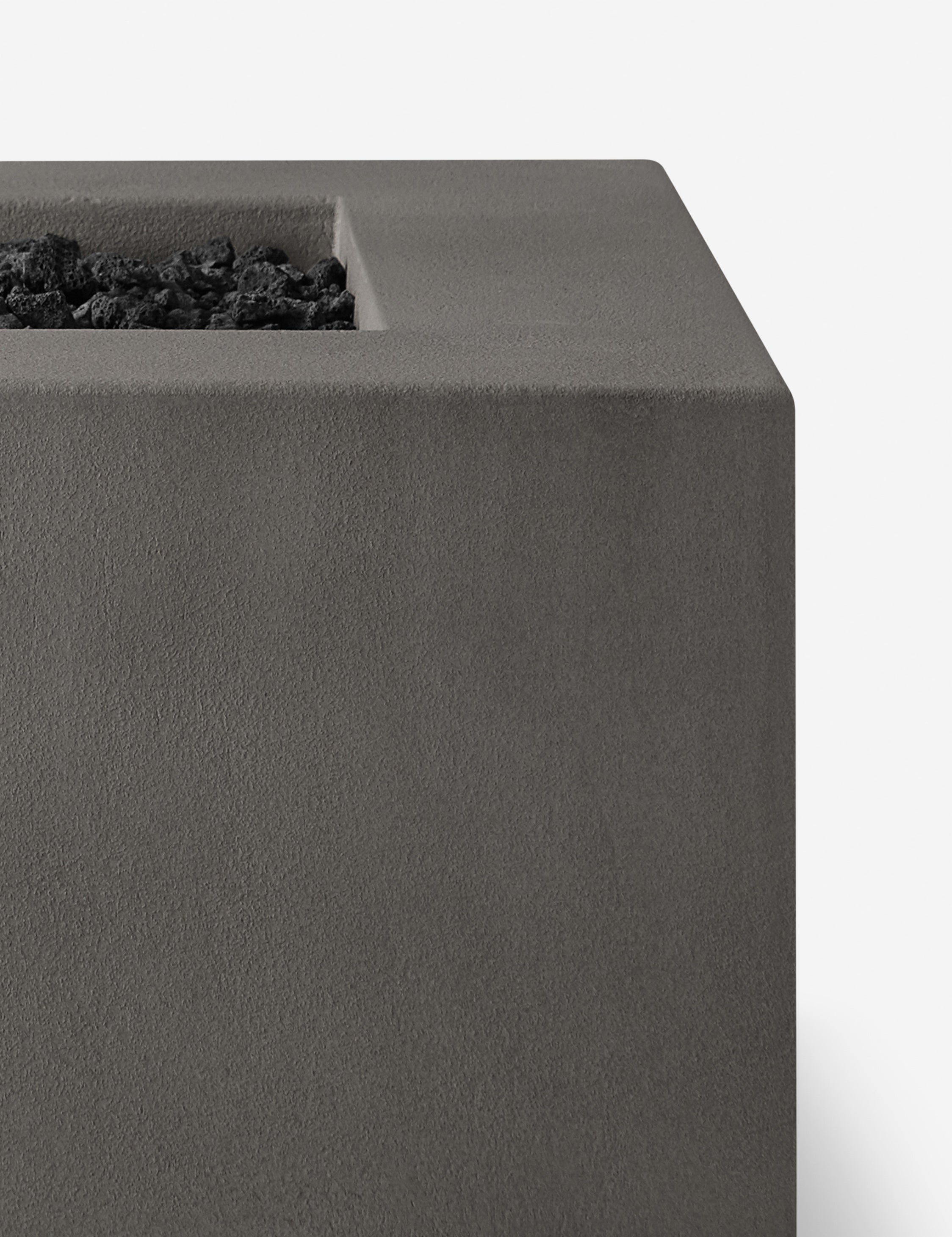 Auberon Outdoor Fire Table - Modern Patio Fire Pit for Backyard, Garden, and Deck - Perfect for Camping, BBQ, and Relaxing Evenings