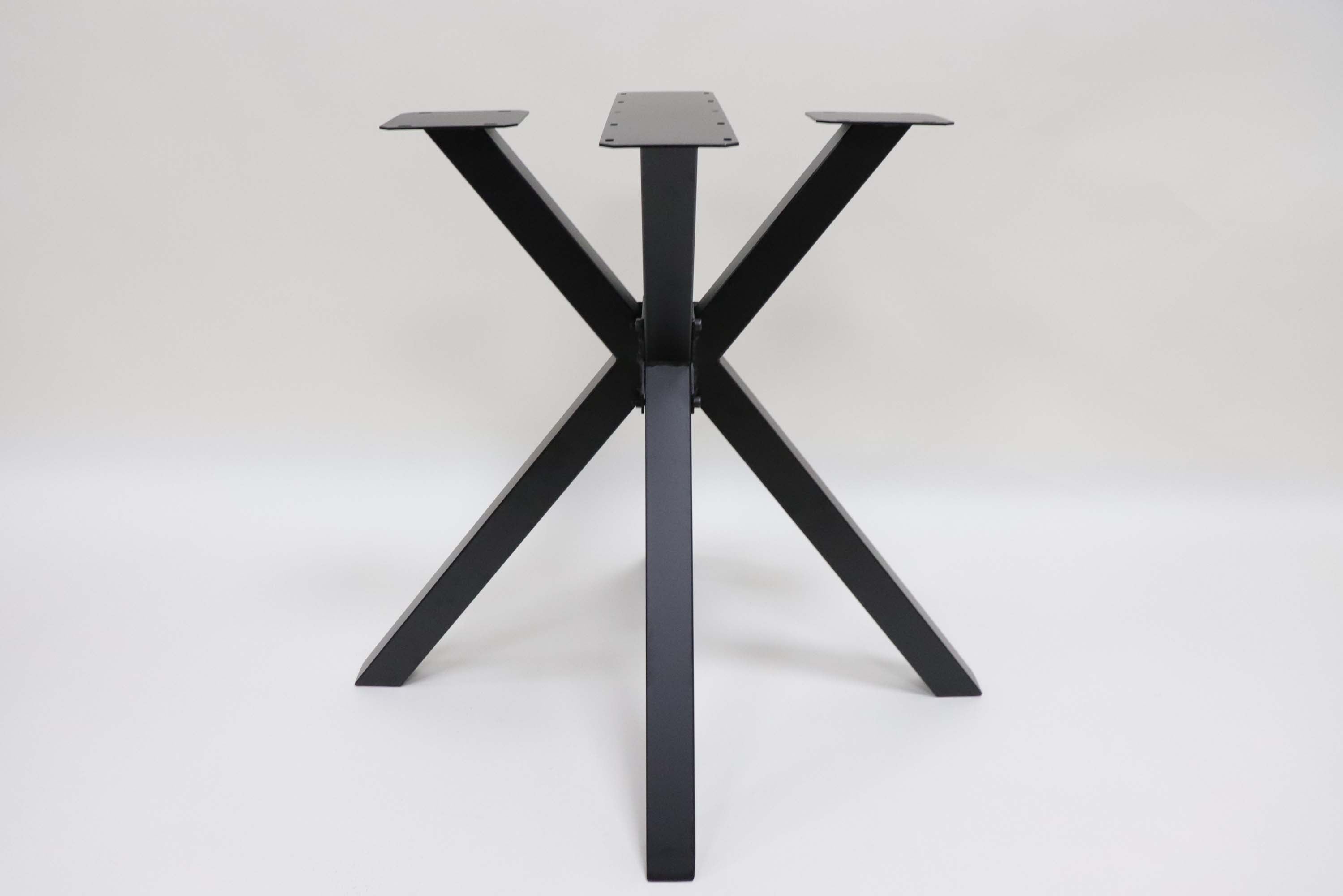 Spider Shape Table Base for Round Dining Table - Heavy Duty Metal Pedestal for Kitchen, Restaurant, and Outdoor Use