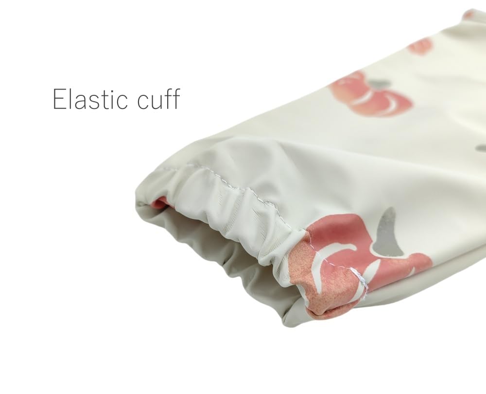 Waterproof Baby Bibs for Infants & Toddlers - Long Sleeve Feeding Bib with Food Catcher | Easy to Clean & Washable | Perfect for Messy Mealtime & Baby-Led Weaning