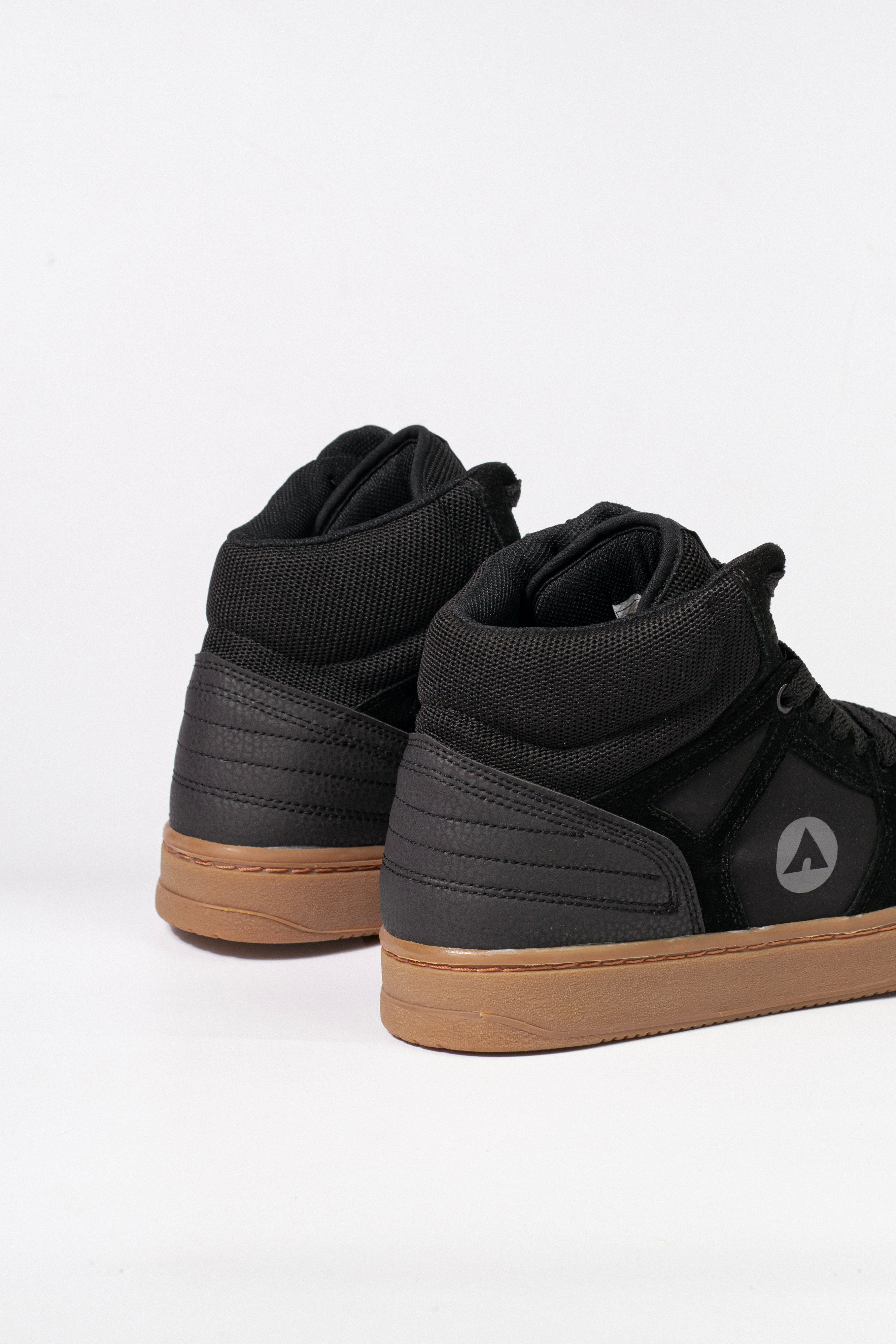 Air Walk H Brick Black Gum Sneakers - Comfortable Casual Shoes for Men & Women - Perfect for Walking, Running, and Everyday Wear