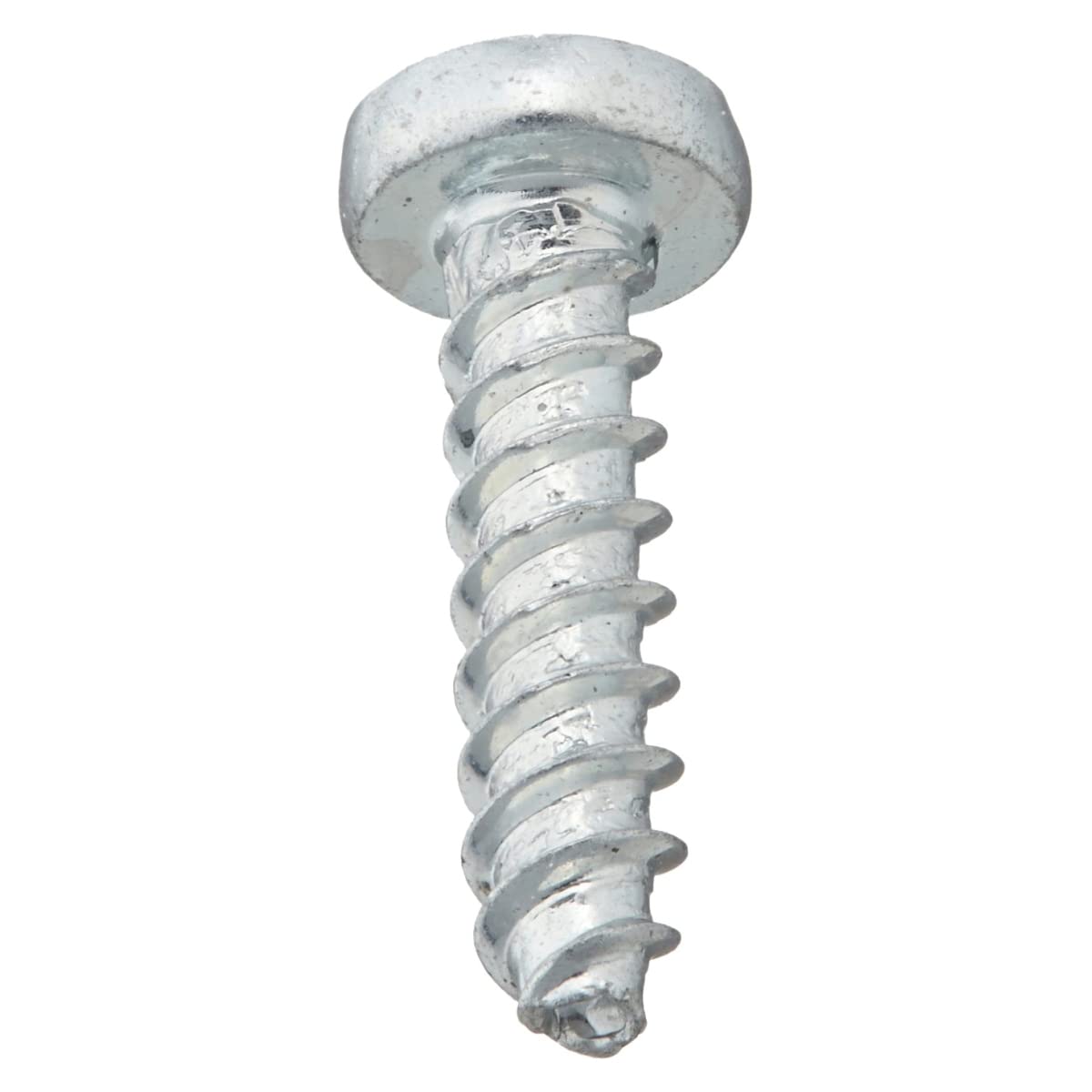 1024LTP Steel Thread Rolling Screw for Plastic, Zinc Plated Pan Head Star Drive, #10-14 Thread Size, 1-1/2