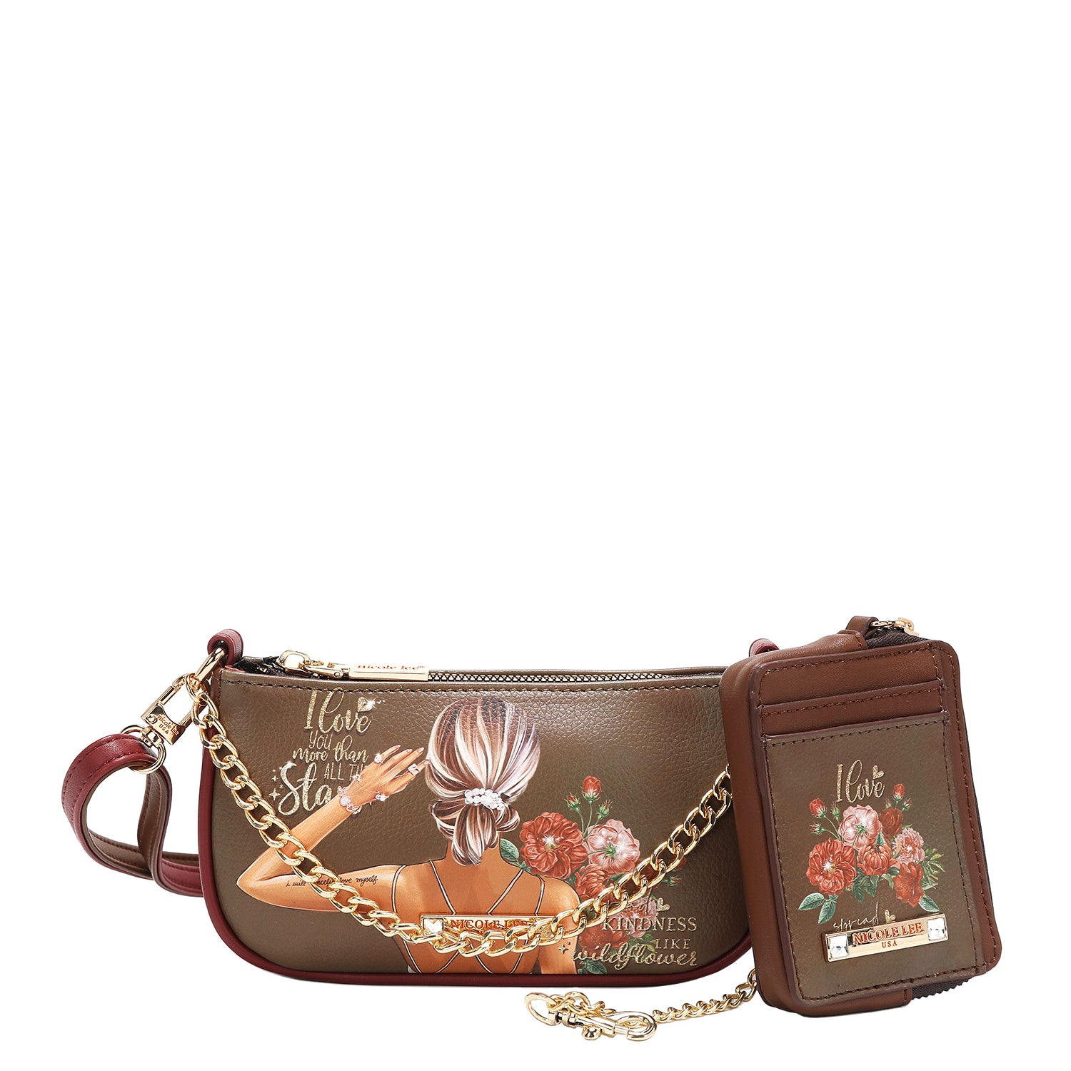 2 Piece Gift Set - Crossbody Bag & Matching Wallet for Women | Perfect for Travel, Shopping, and Everyday Use