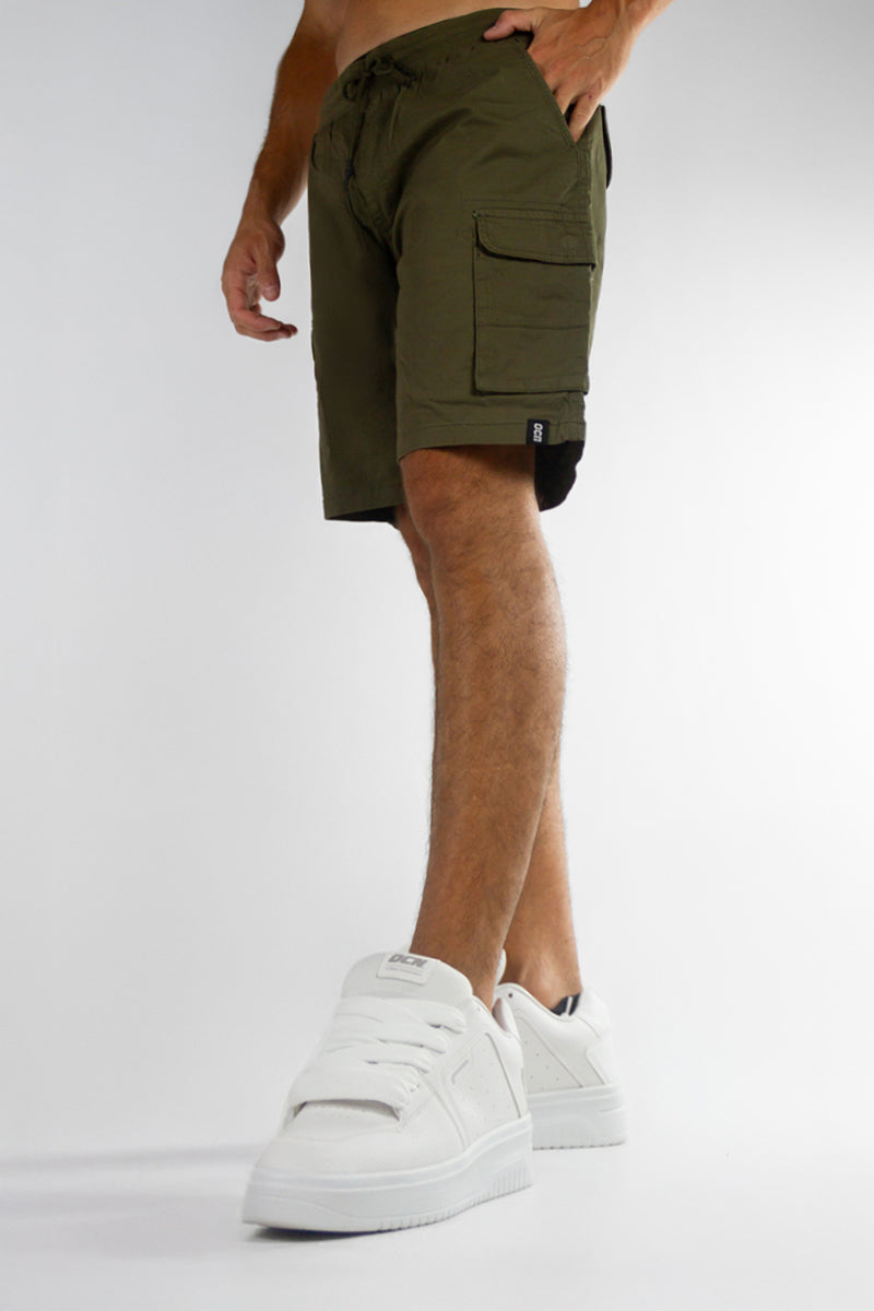 Bermuda Ocean GB H Cargo Relaxed Military Shorts for Men - Comfortable Casual Wear for Outdoor Activities, Hiking, and Travel
