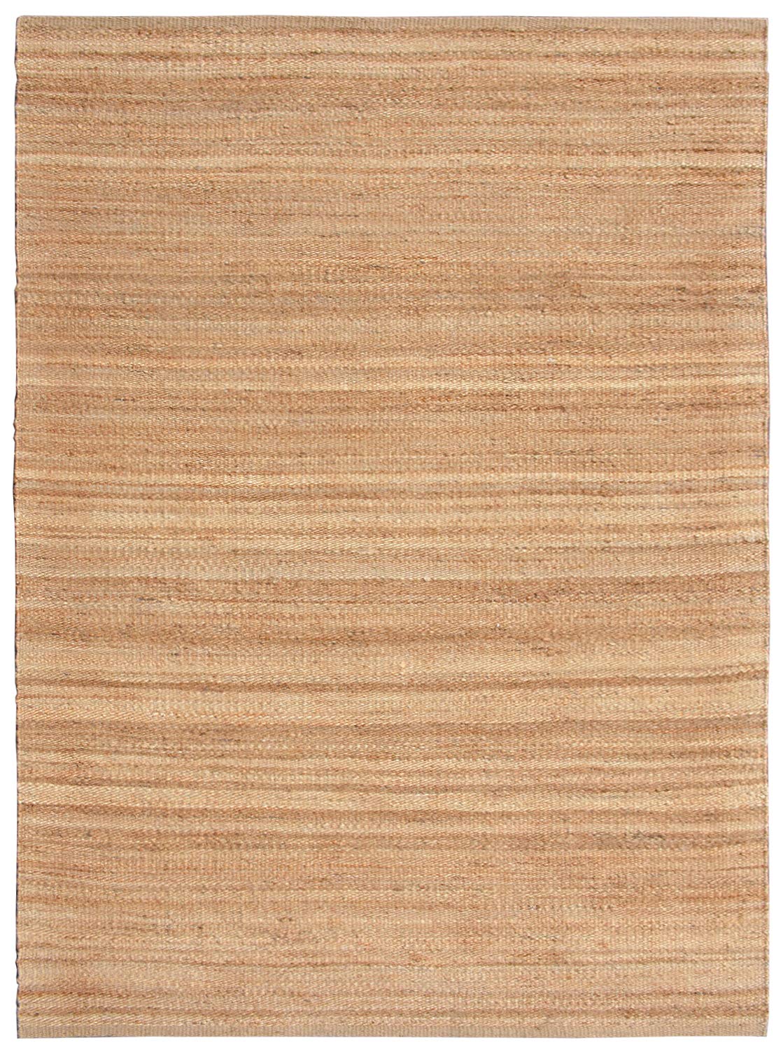 Antep Rugs Natural 6x9 Jute Area Rug - Handwoven Indoor Floor Mat, Eco-Friendly Fiber, 6'7