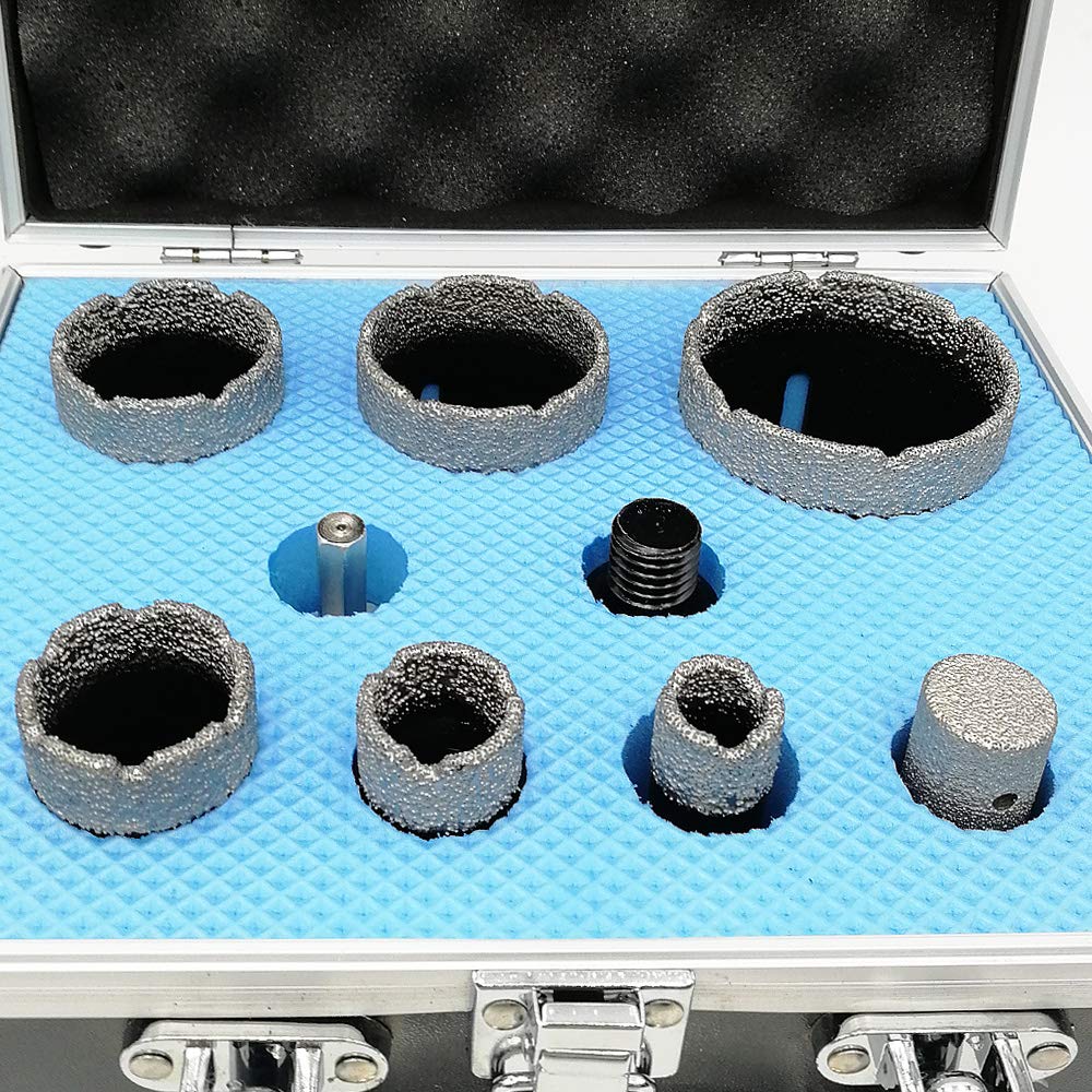 Premium Diamond Drill Bit Set for Tile & Stone - 6 Sizes (3/4