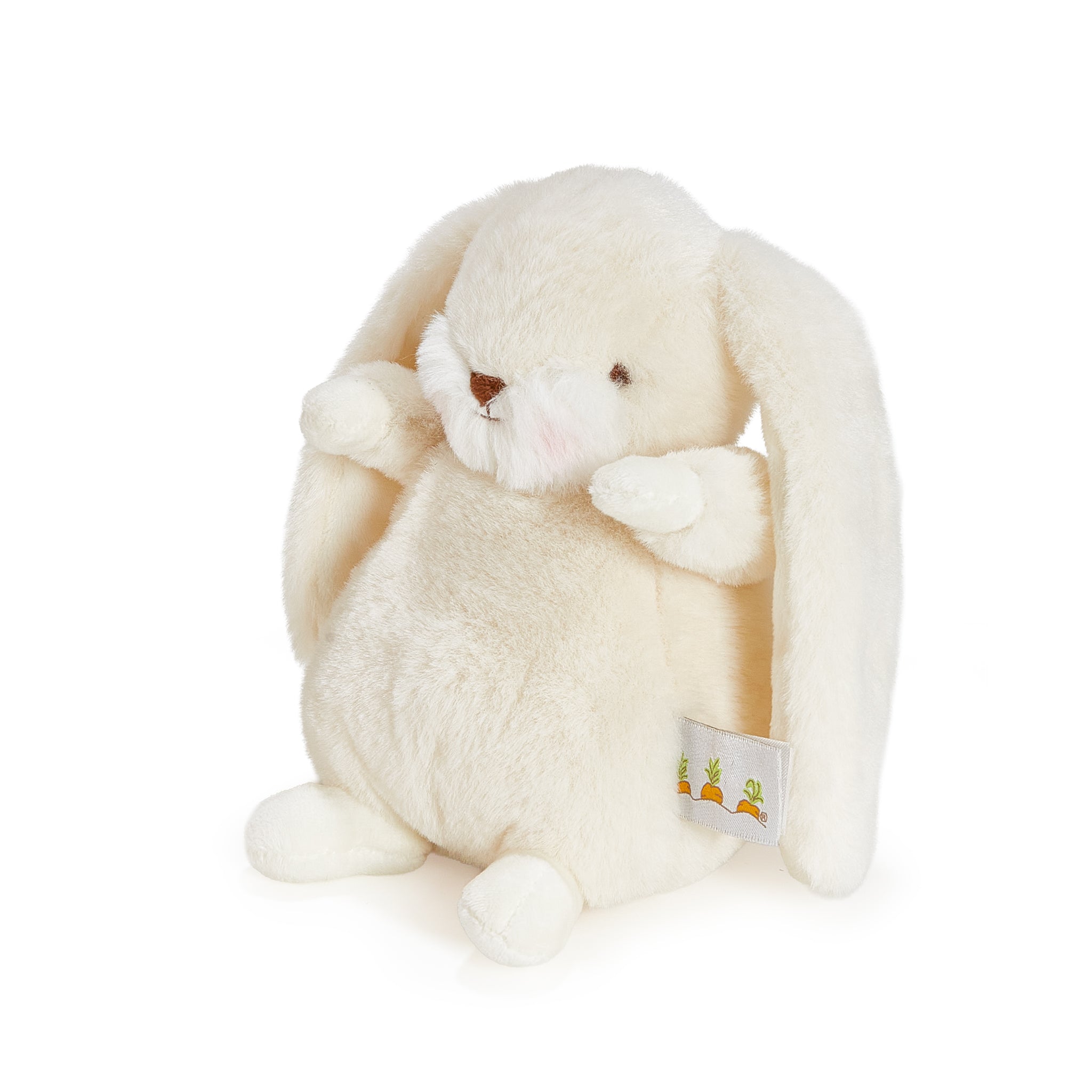 Tiny Nibble 8 Bunny Cream - Soft Plush Stuffed Animal Toy for Kids, Perfect for Easter Gifts, Nursery Decor & Cuddling