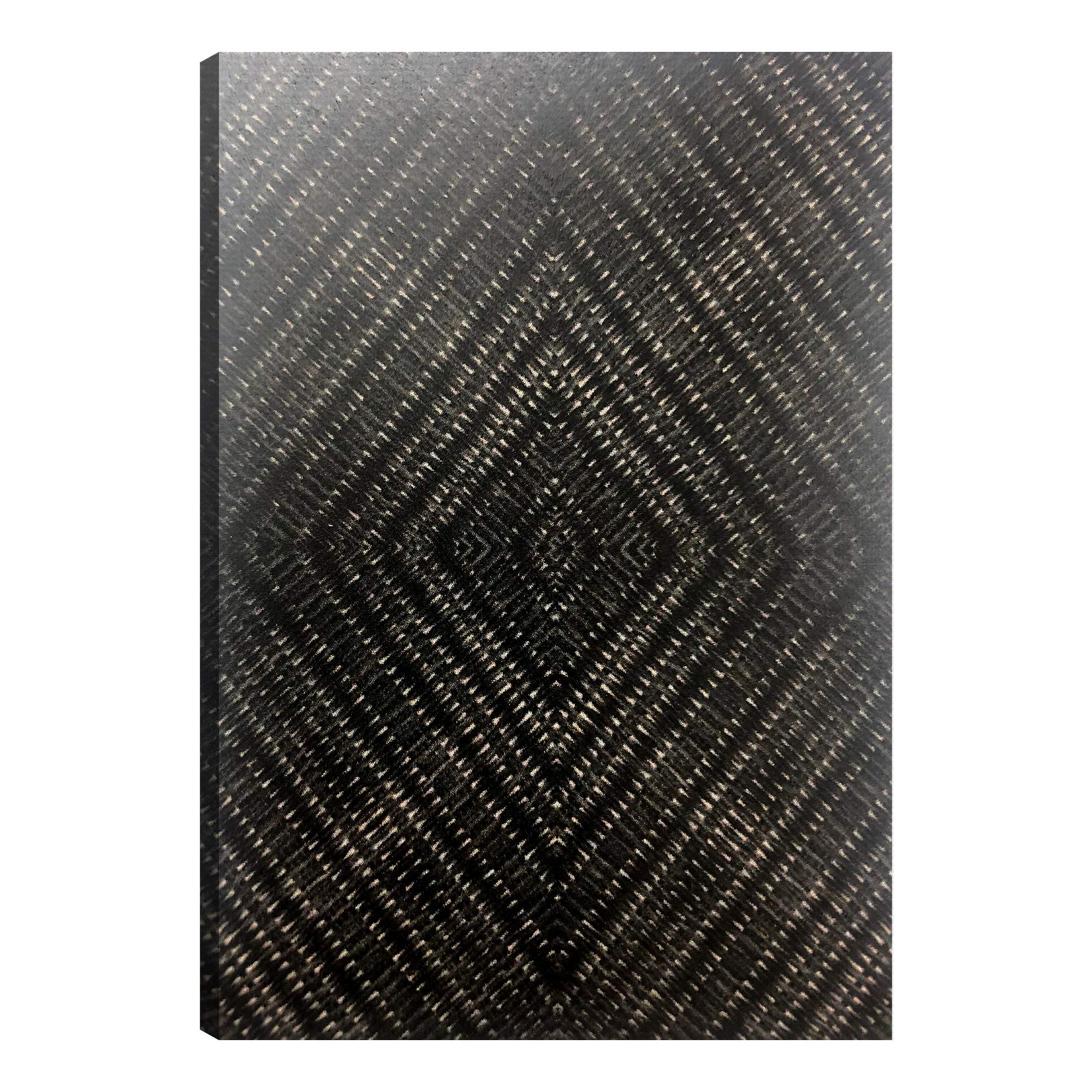 Outdoor Canvas Wall Art - Batik Geometric Pattern 28x40 Inch, Waterproof & UV Resistant for Backyard, Patio, Porch, Balcony Decor | Perfect for Dining Areas, Outdoor Entertaining & Garden Parties