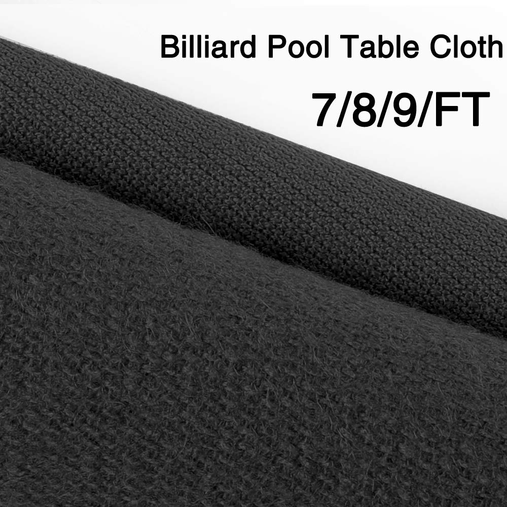 Premium Worsted Blend Billiard Cloth - High-Speed Pool Table Felt for 7', 8', 9' Tables - Pre-Cut Bed & Rails - Perfect for Professional Play & Home Game Rooms