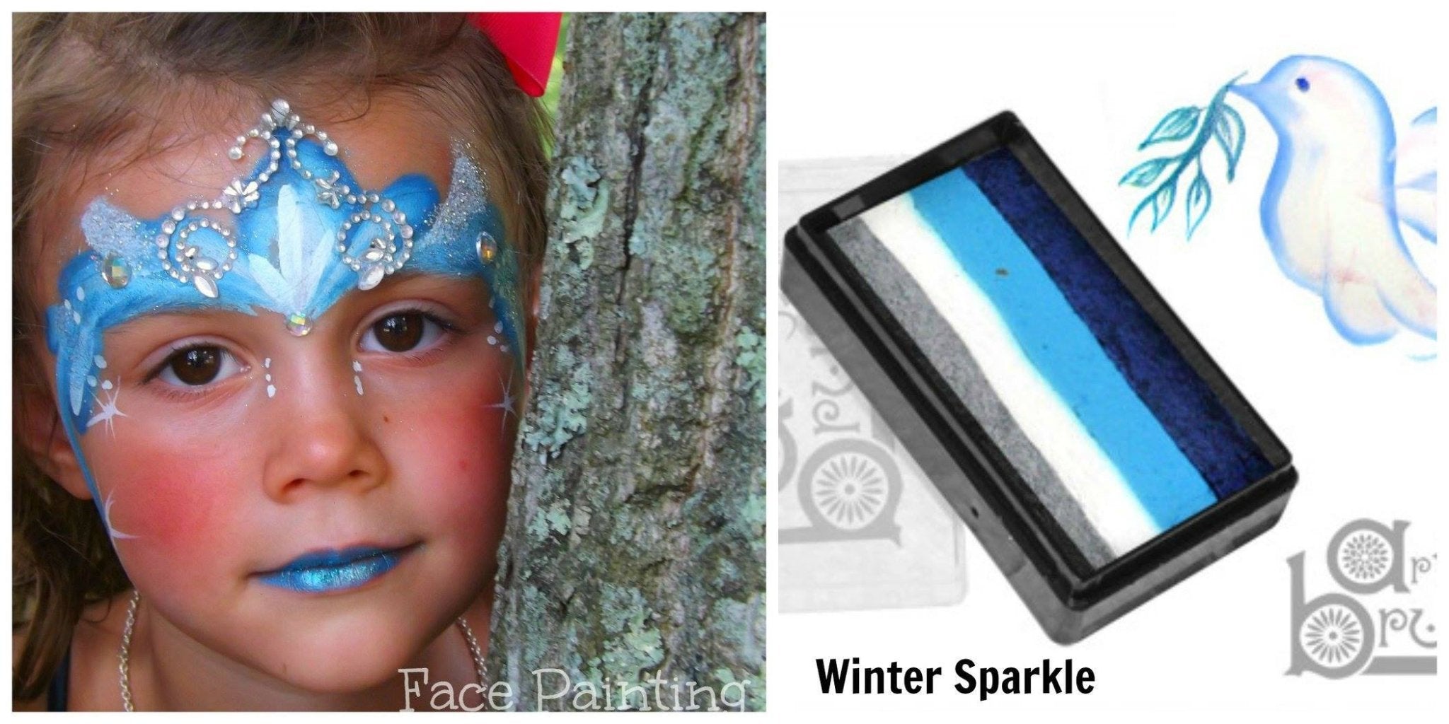 Arty Brush Cake Winter Sparkle - Premium Edible Glitter for Cakes & Desserts | Perfect for Holiday Baking, Birthday Parties & Wedding Cakes