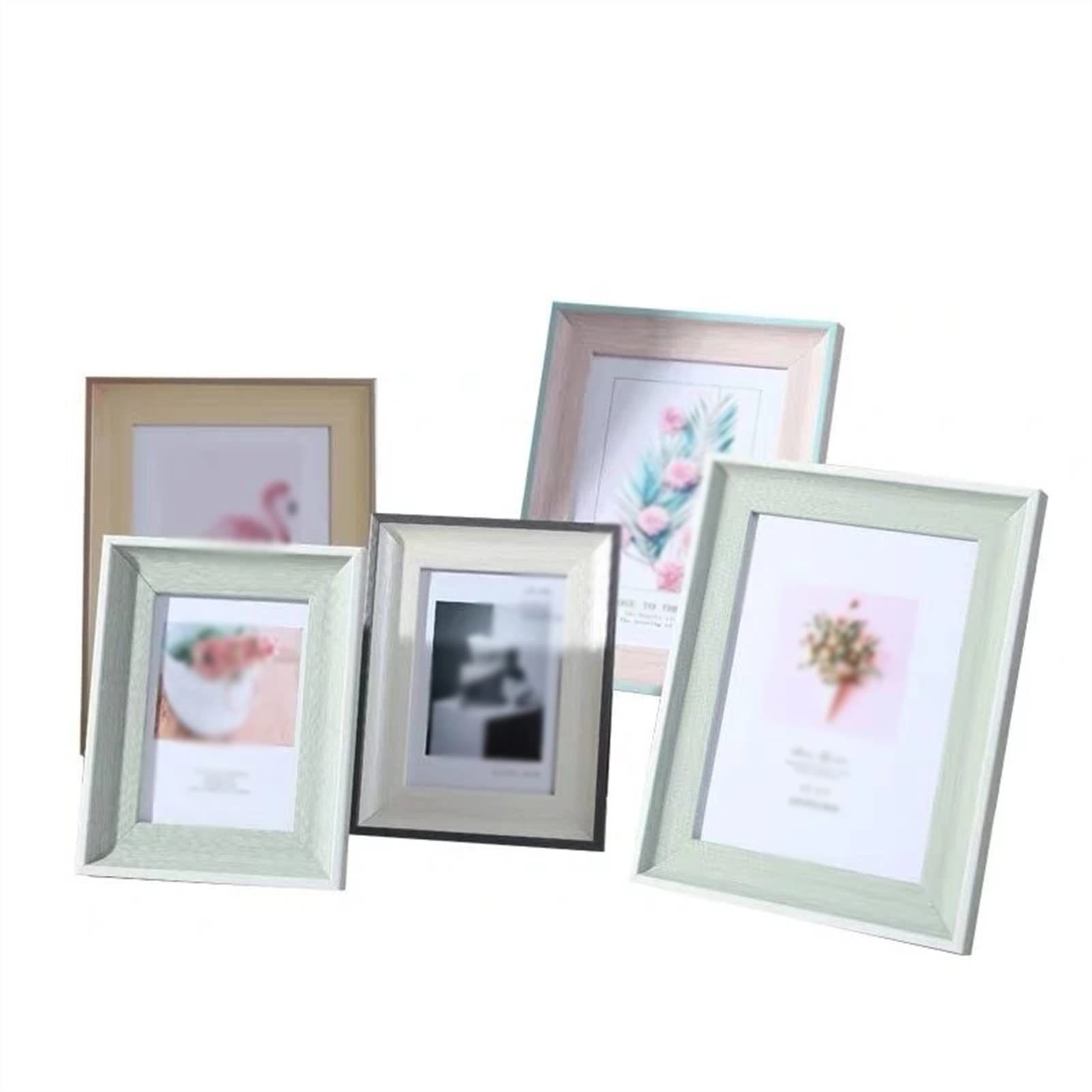 Modern European Photo Frame - Solid Wood Simple Design for Family, Wedding, Home & Office Decor - Perfect Gift for Housewarming, Anniversary & Desktop Display (1 Piece)