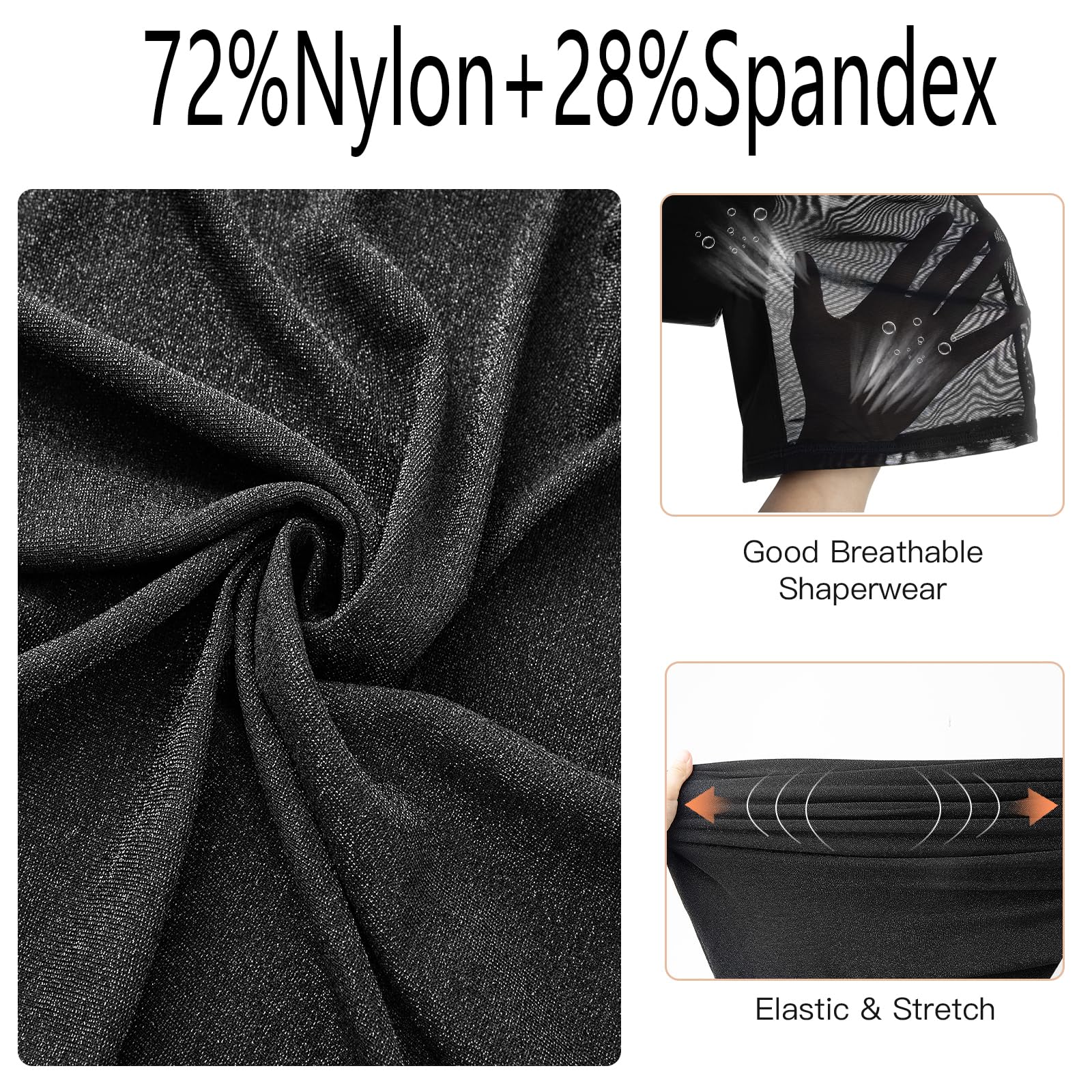 Elegant Women's Wedding Guest Shapewear Dress with Built-in Bra - Layered Formal Spaghetti Strap Backless Bodycon Slip Dress for Parties, Cocktail Events & Special Occasions