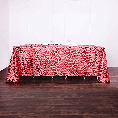Premium Sequin Rectangle Tablecloth 90