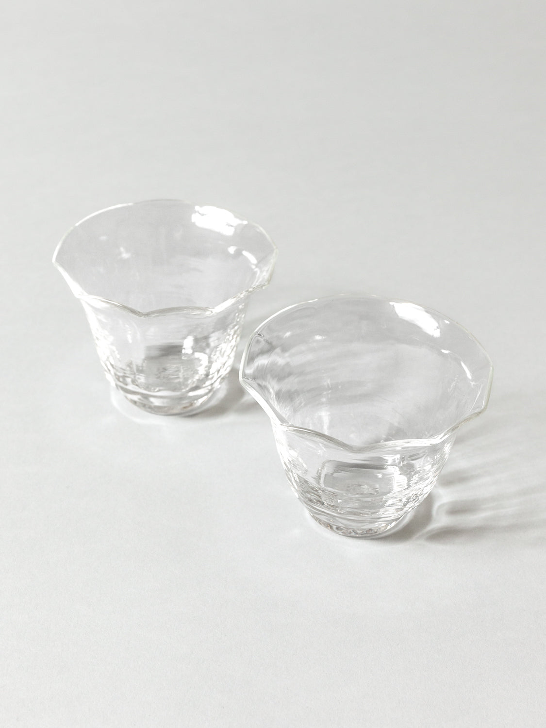 Yamanone Asagao Glass - Elegant Japanese Handmade Glassware for Tea, Coffee & Home Decor - Perfect for Gifts, Dining & Interior Design