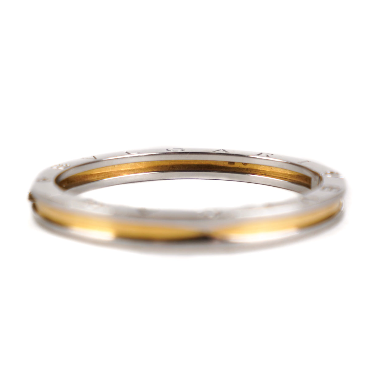 Bvlgari B.Zero1 Two-Tone Bangle Bracelet - 18k Rose Gold & Steel Luxury Jewelry for Women, Perfect for Gifts, Anniversaries & Special Occasions