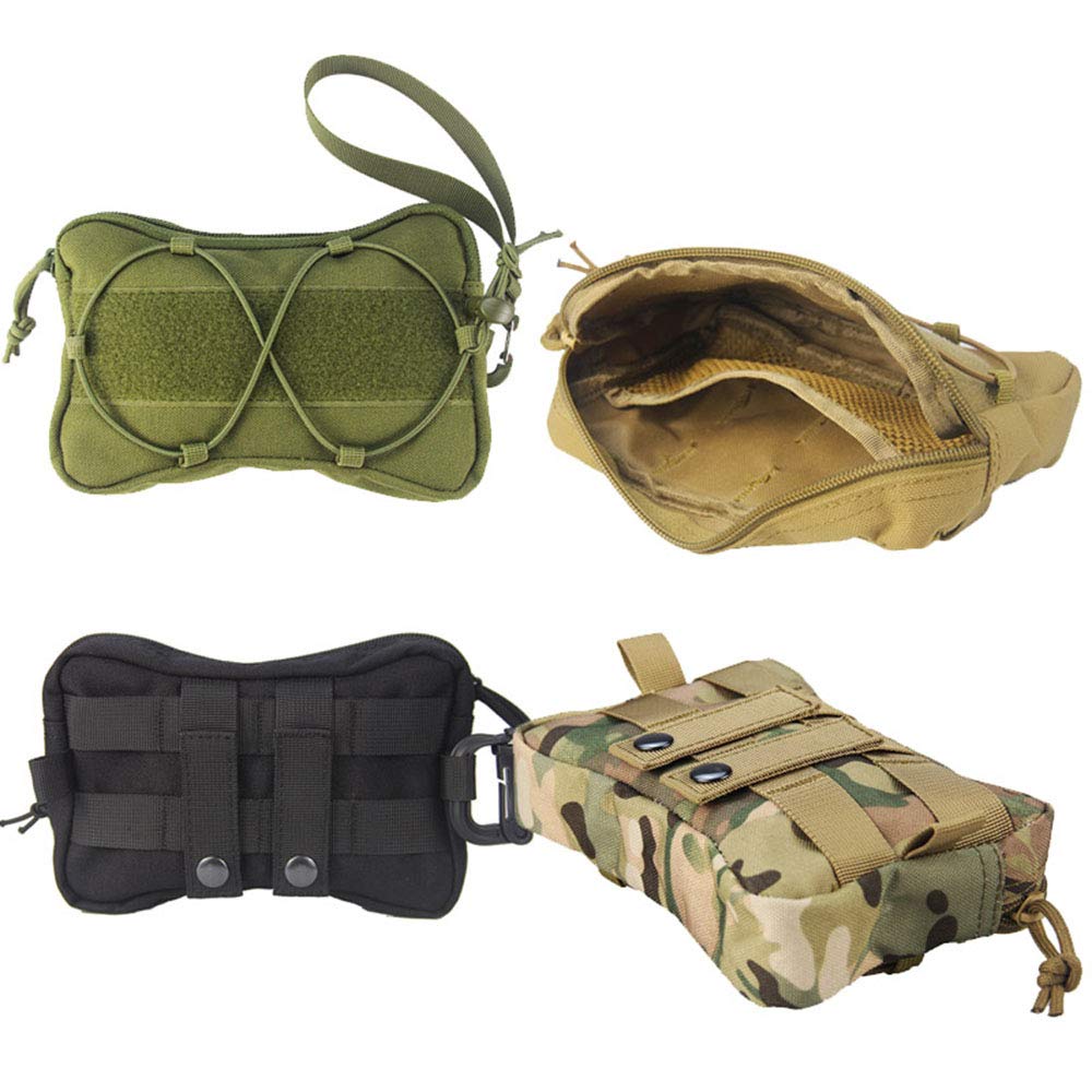 **Tactical Molle Shoulder Bag - Outdoor Hiking Sling Pack, Combat Assault Pouch for Camping, Hunting & Survival Gear (Perfect for Military, Airsoft & Travel Accessories)**