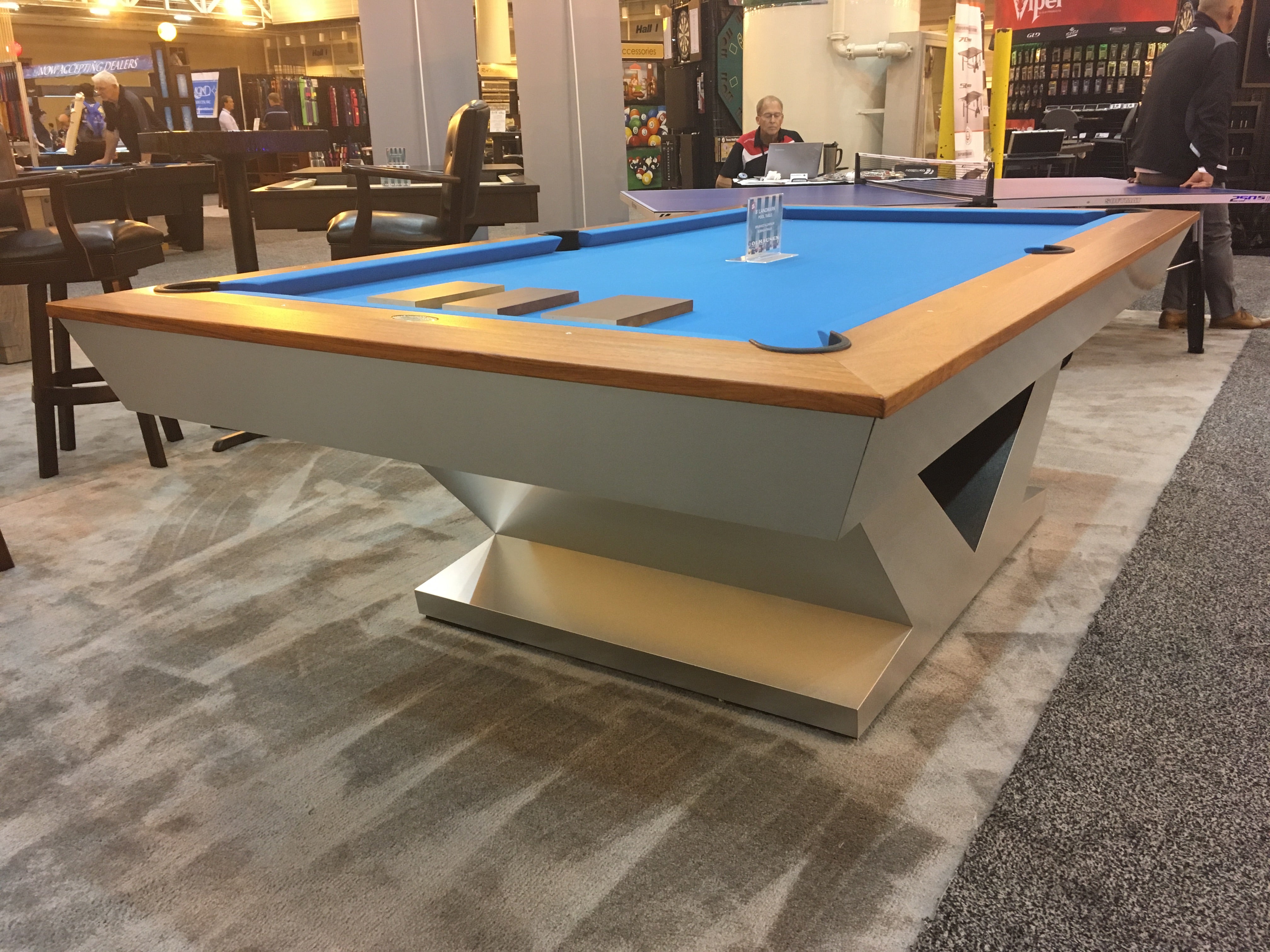 Olhausen Landmark 8-Foot Pool Table - Professional Billiards Table for Home Game Room, Bar & Entertainment - Perfect for Family Fun & Competitive Play