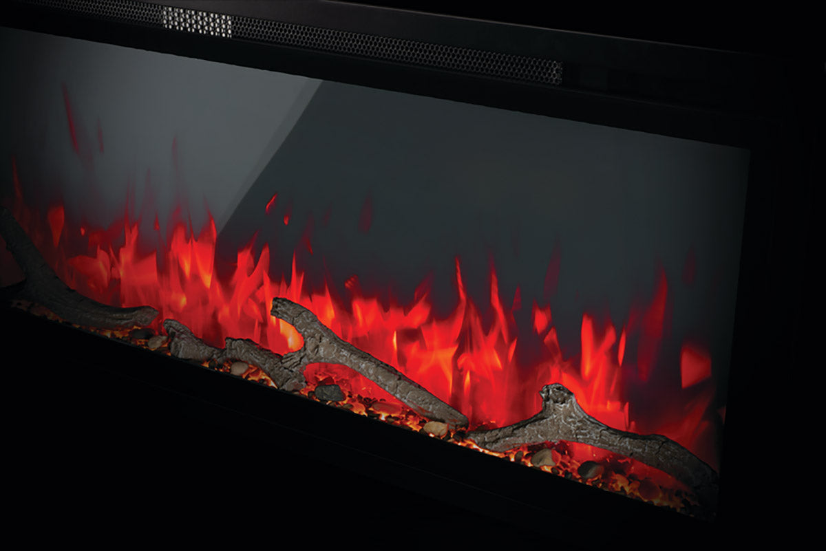 Napoleon Entice 60-Inch Wall Mount or Recessed Linear Electric Fireplace - Modern Heating for Living Room, Bedroom & Office Spaces