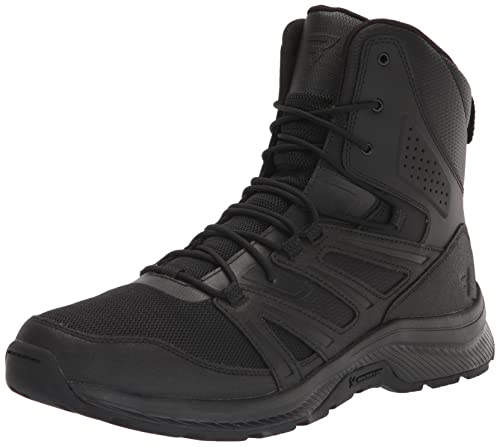 Bates Rallyforce Side Zip Tactical Boots for Men - Lightweight & Durable Military Work Boots - Perfect for Law Enforcement, Hiking & Outdoor Adventures