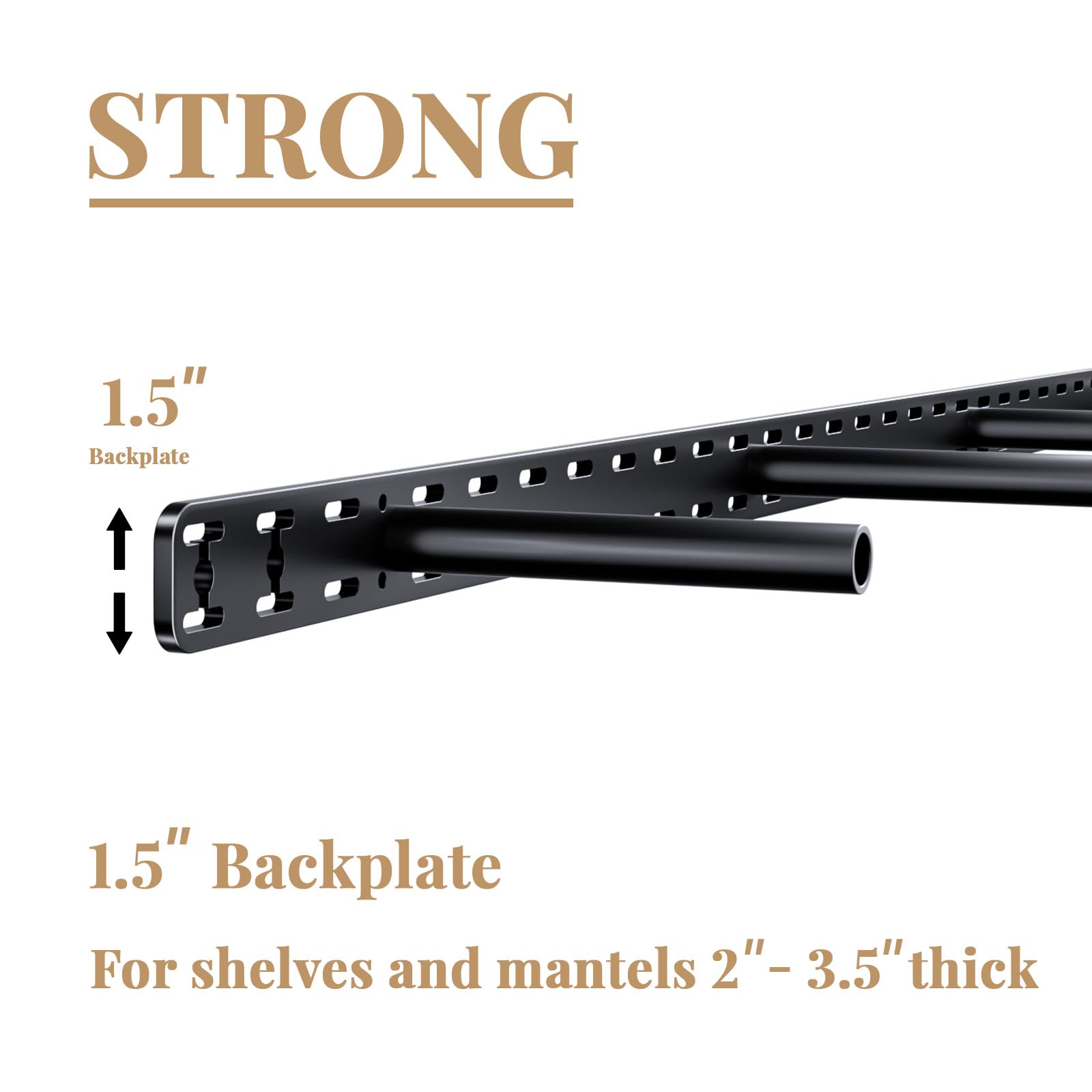 Heavy Duty Floating Shelf Brackets 43