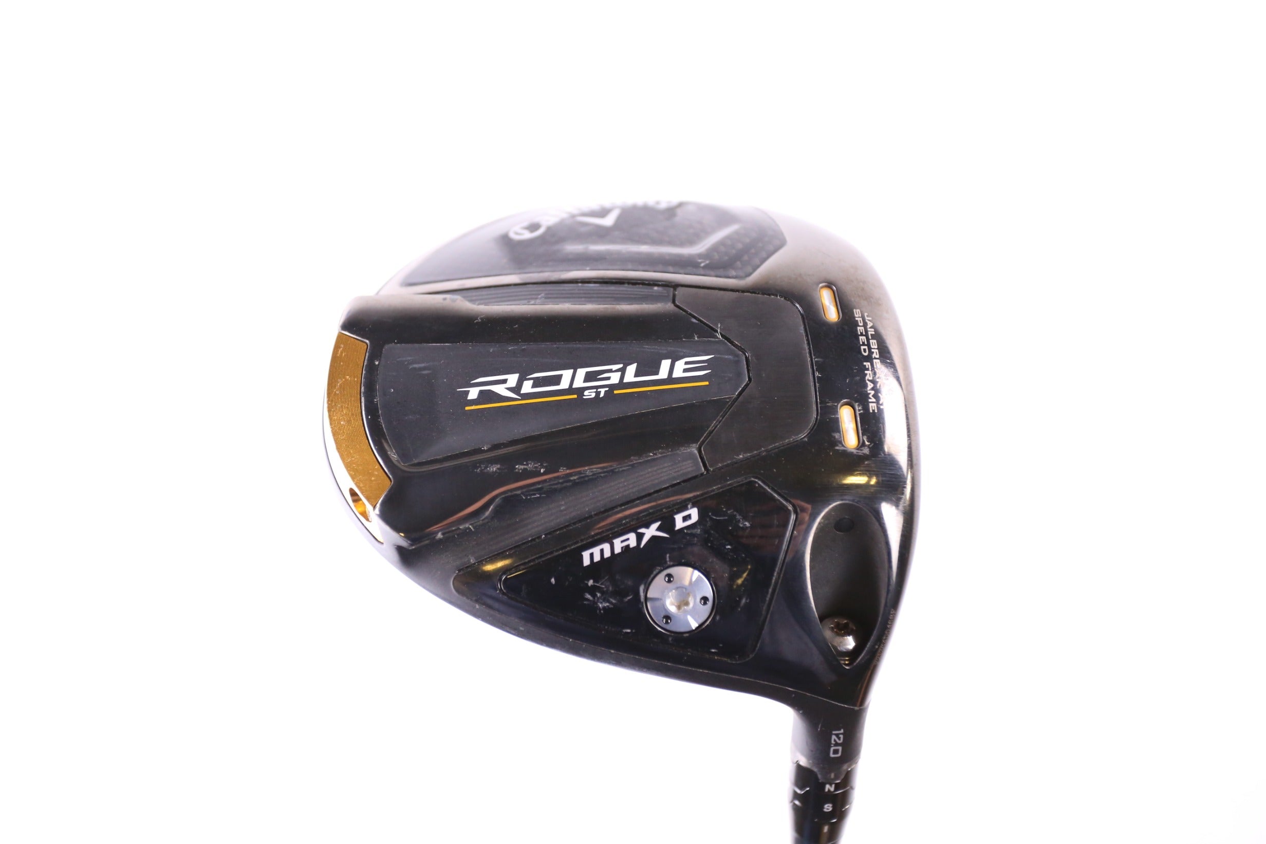 Used Callaway Rogue ST MAX D Driver 12° Regular Flex Right Hand Golf Club - Big Bertha RCH 55 Shaft - Perfect for Men's Long Distance Drives & Course Play